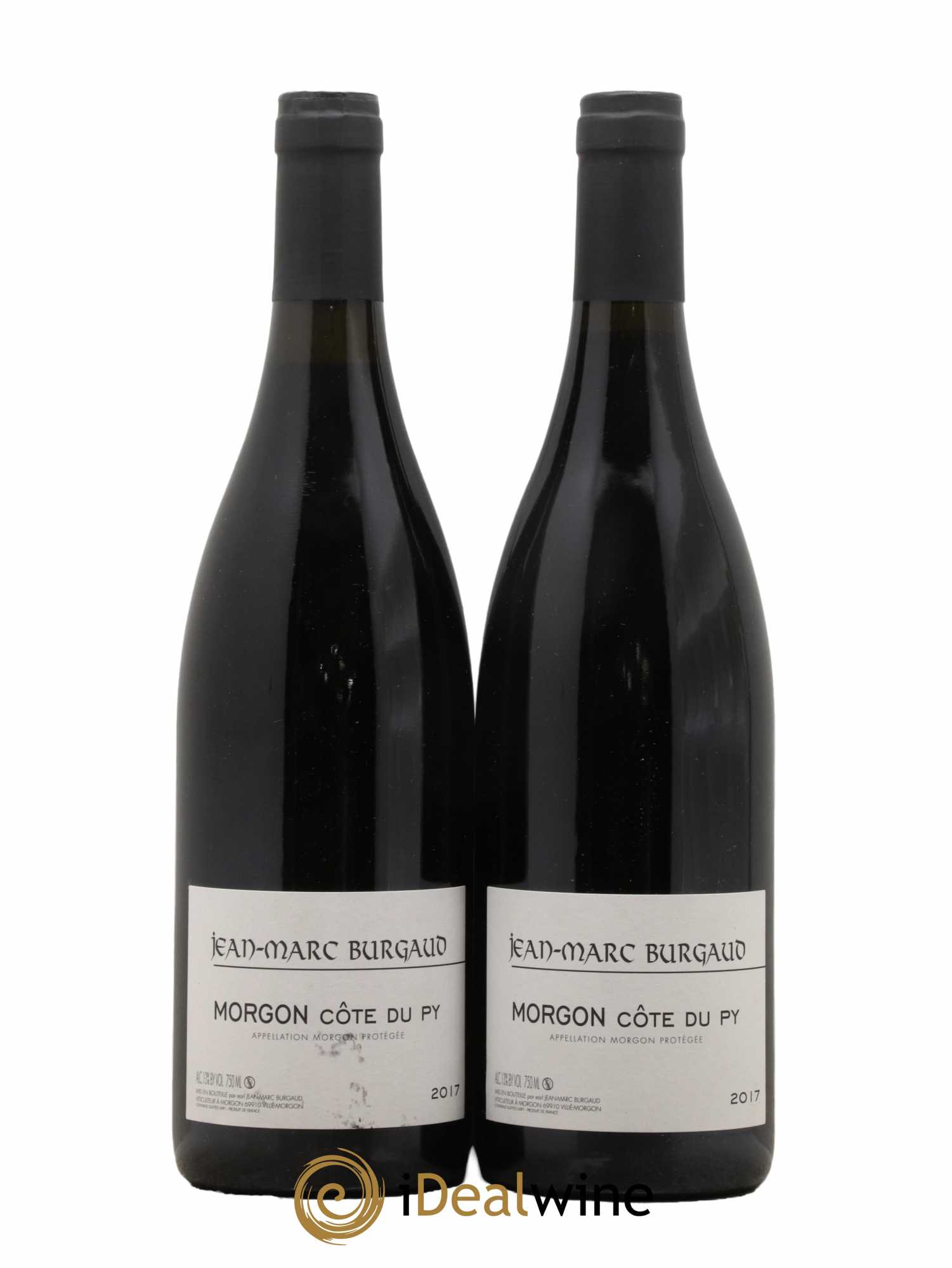 Morgon Côte du Py Jean-Marc Burgaud (Domaine) 2017 - Lot de 2 bouteilles - 0