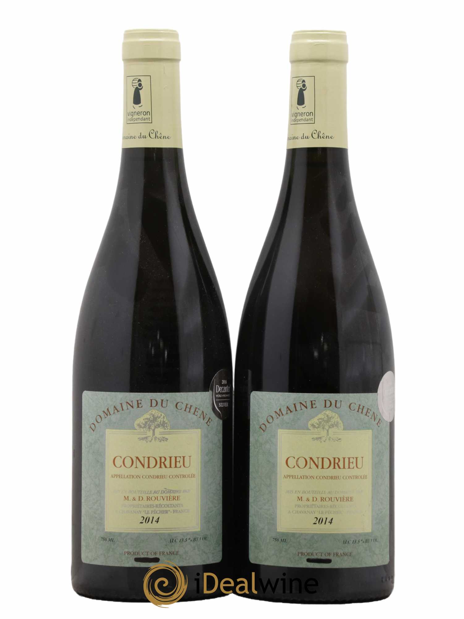 Condrieu Domaine du Chêne 2014 - Lot de 2 bouteilles - 0