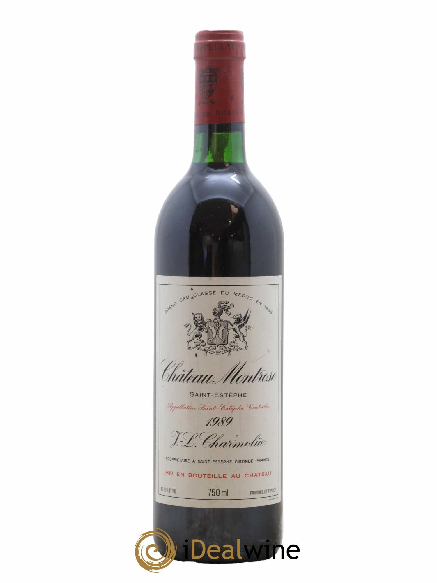Château Montrose 2ème Grand Cru Classé 1989 - Lot de 1 bouteille - 0