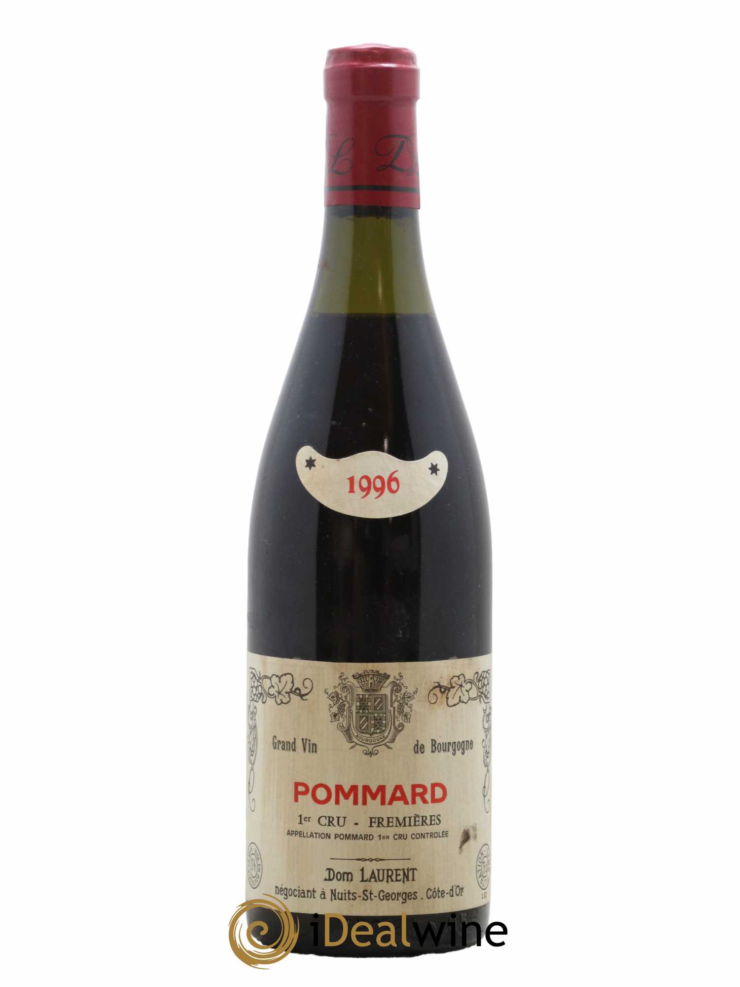 Pommard 1er Cru Fremières Dominique Laurent 1996 - Lot de 1 bouteille - 0