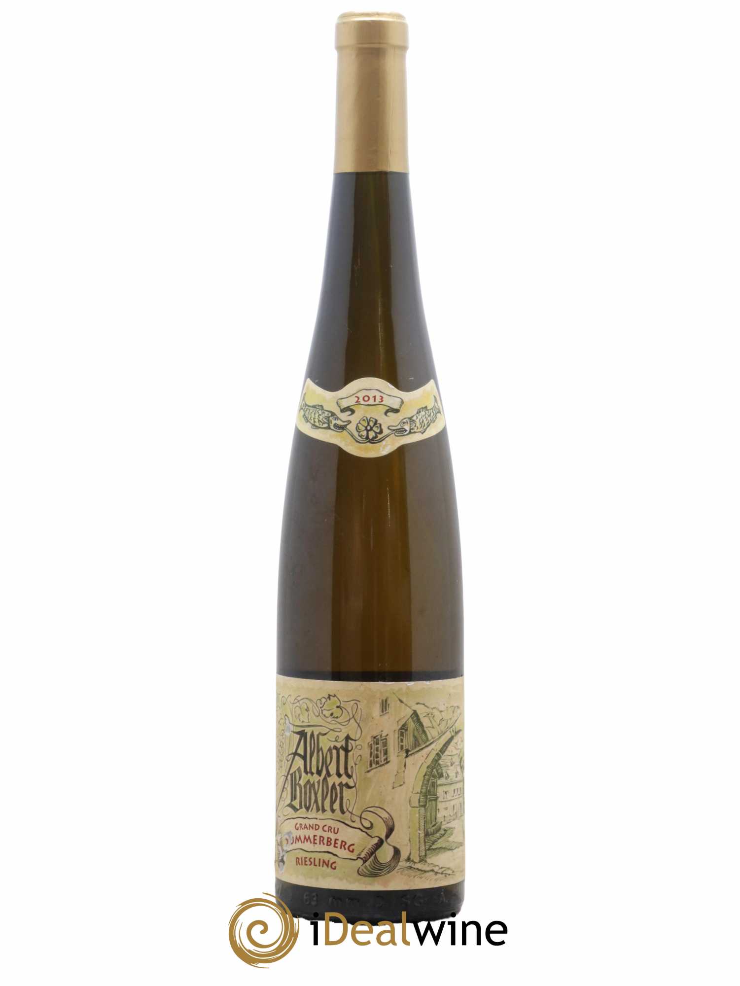 Alsace Riesling Grand Cru Sommerberg Jeunes Vignes Albert Boxler 2013 - Lot de 1 bouteille - 0