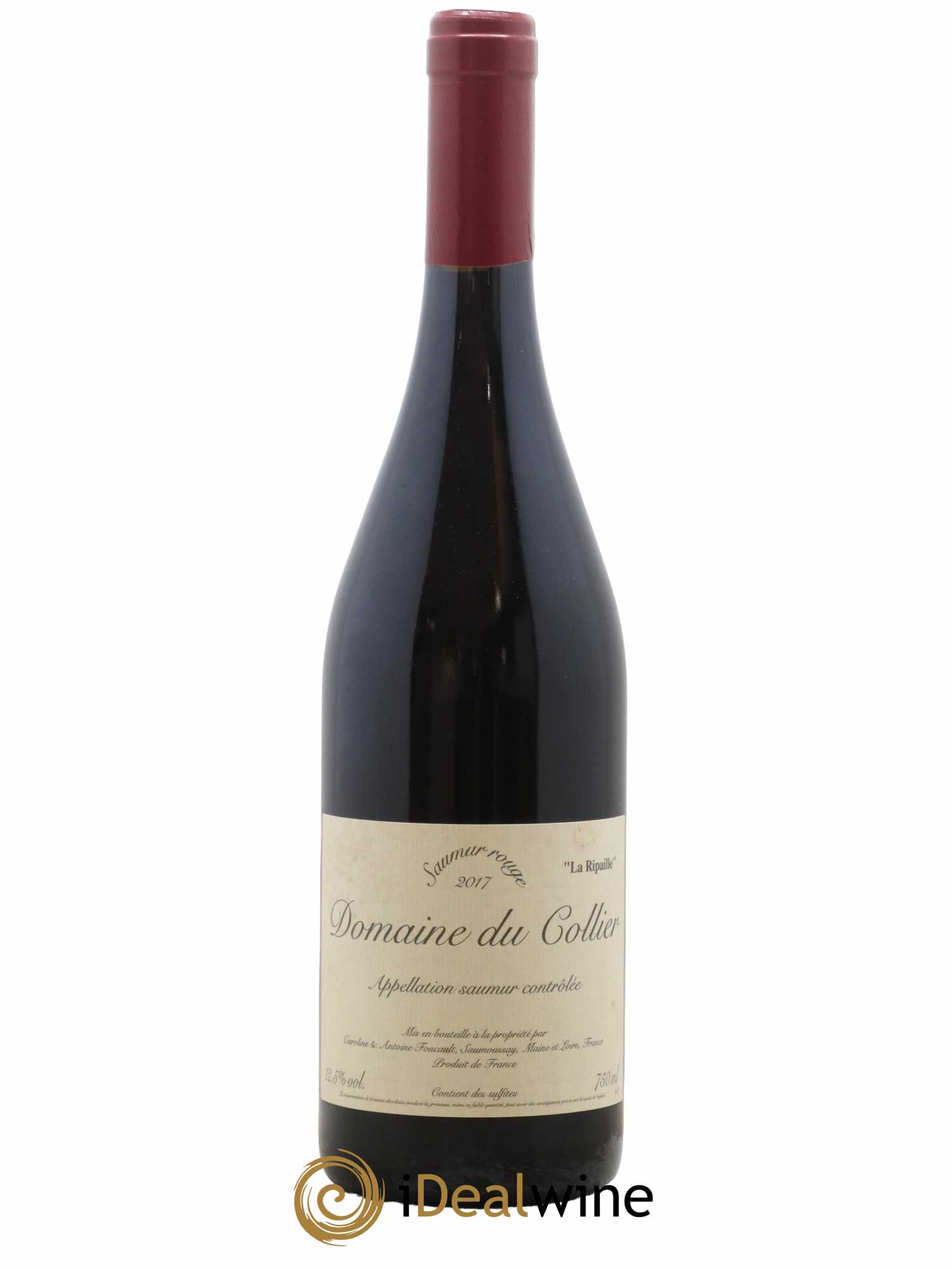 Saumur La Ripaille Domaine du Collier 2017 - Lot de 1 bouteille - 0