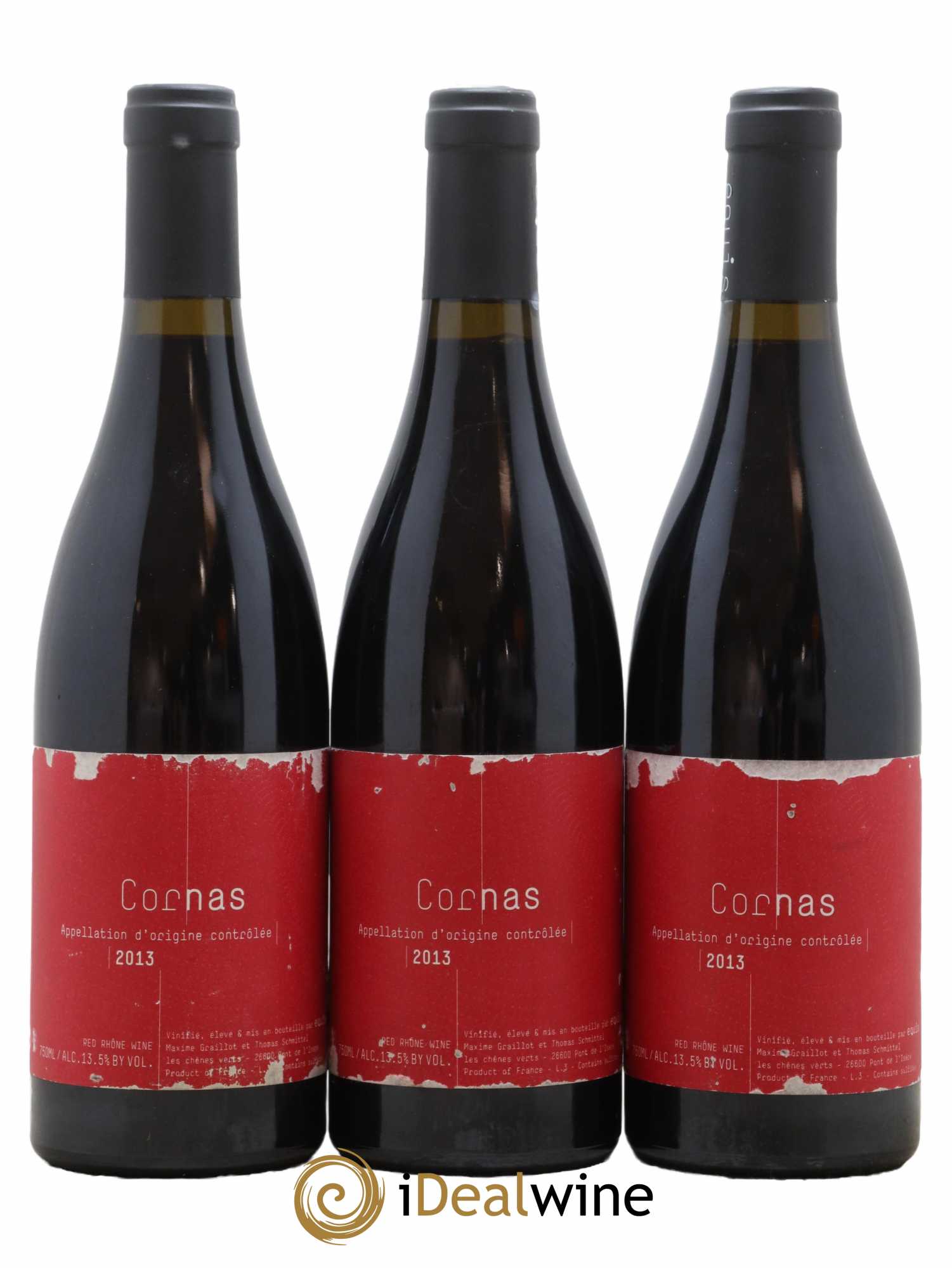 Cornas Equis 2013 - Lot de 3 bouteilles - 0