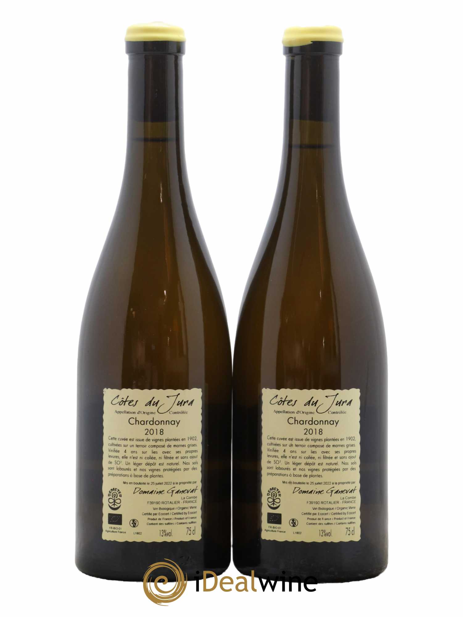 Côtes du Jura Les Chalasses Vieilles Vignes Jean-François Ganevat (Domaine) 2018 - Lot de 2 bouteilles - 1