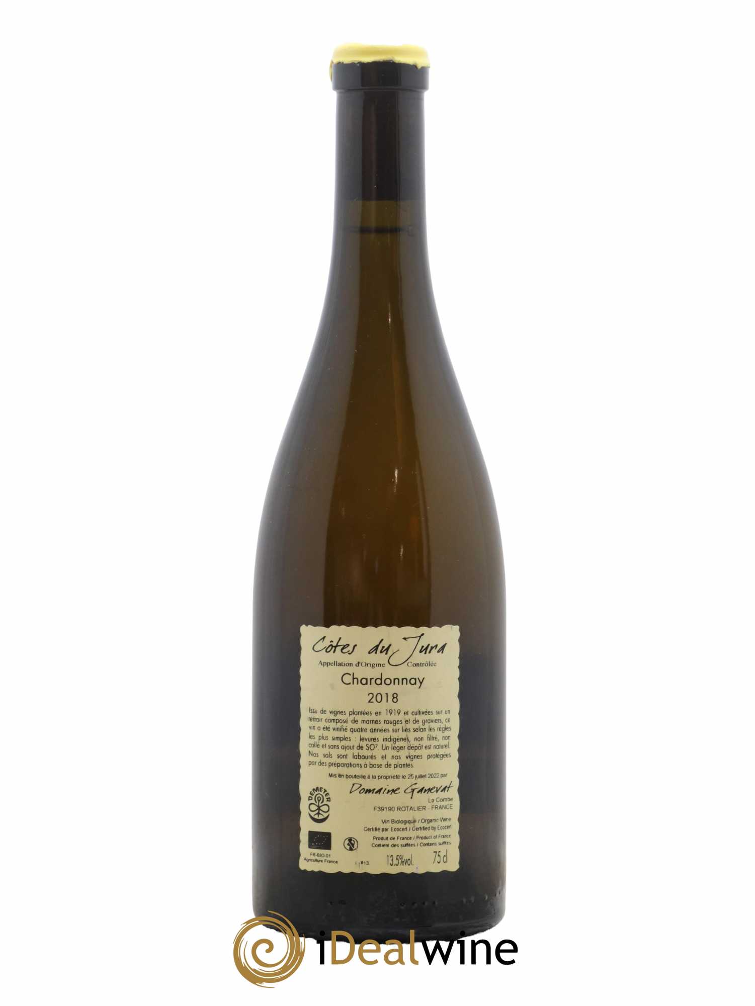 Côtes du Jura Les Grands Teppes Vieilles Vignes Jean-François Ganevat (Domaine) 2018 - Lot de 1 bouteille - 1