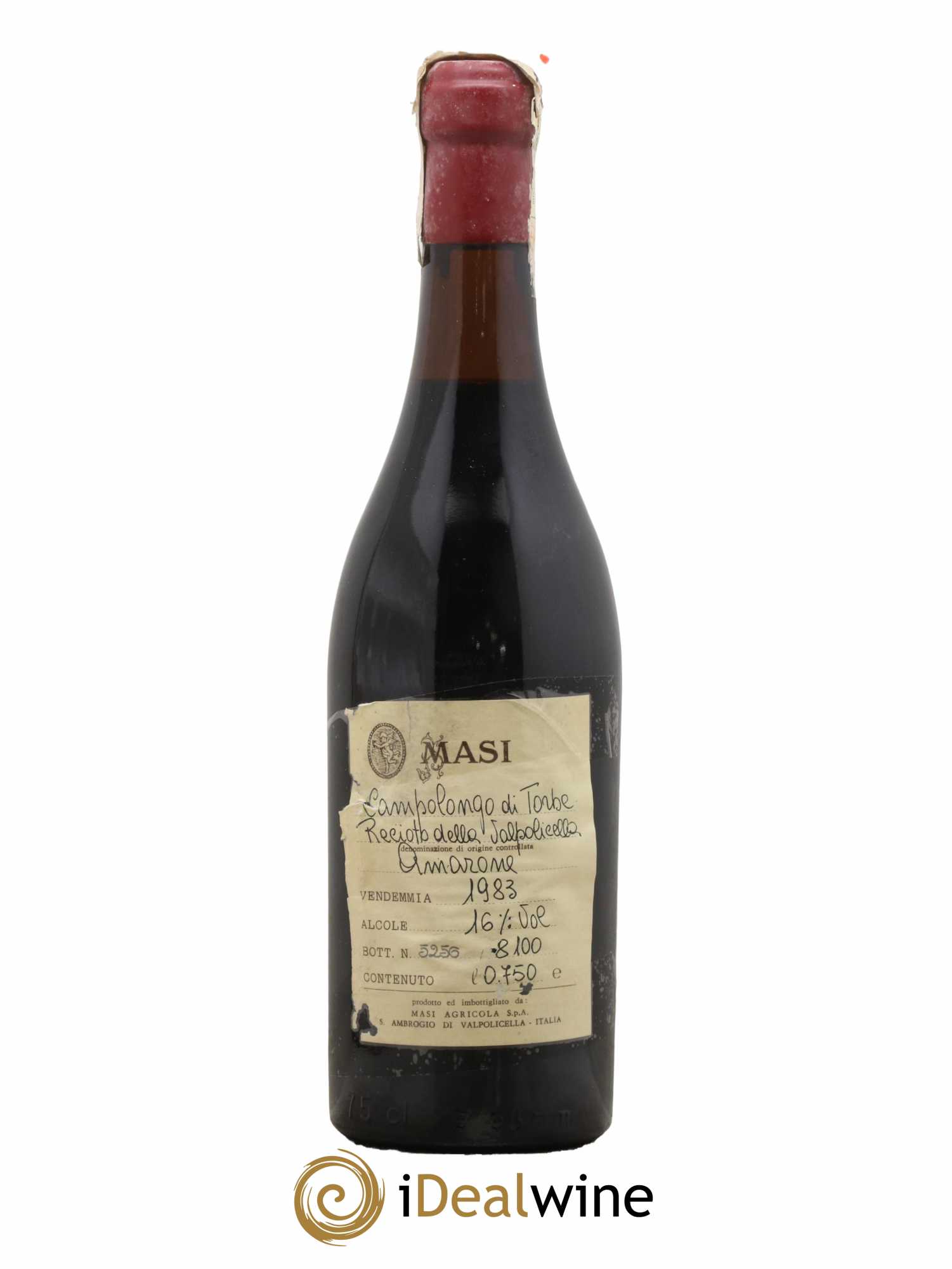 Amarone della Valpolicella DOC 1983 - Lot de 1 bouteille - 0