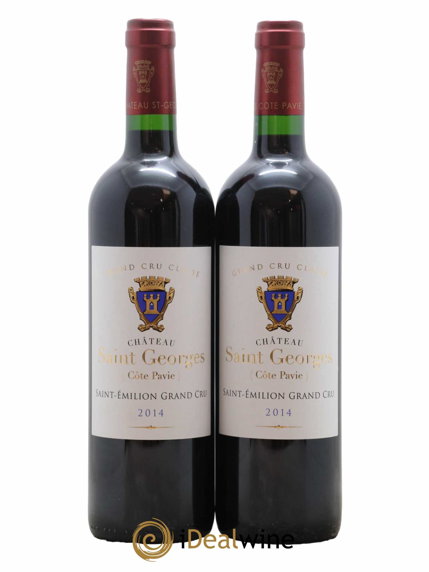 Château Saint-Georges Côte Pavie Grand Cru Classé 2014 - Lot de 2 bouteilles - 0