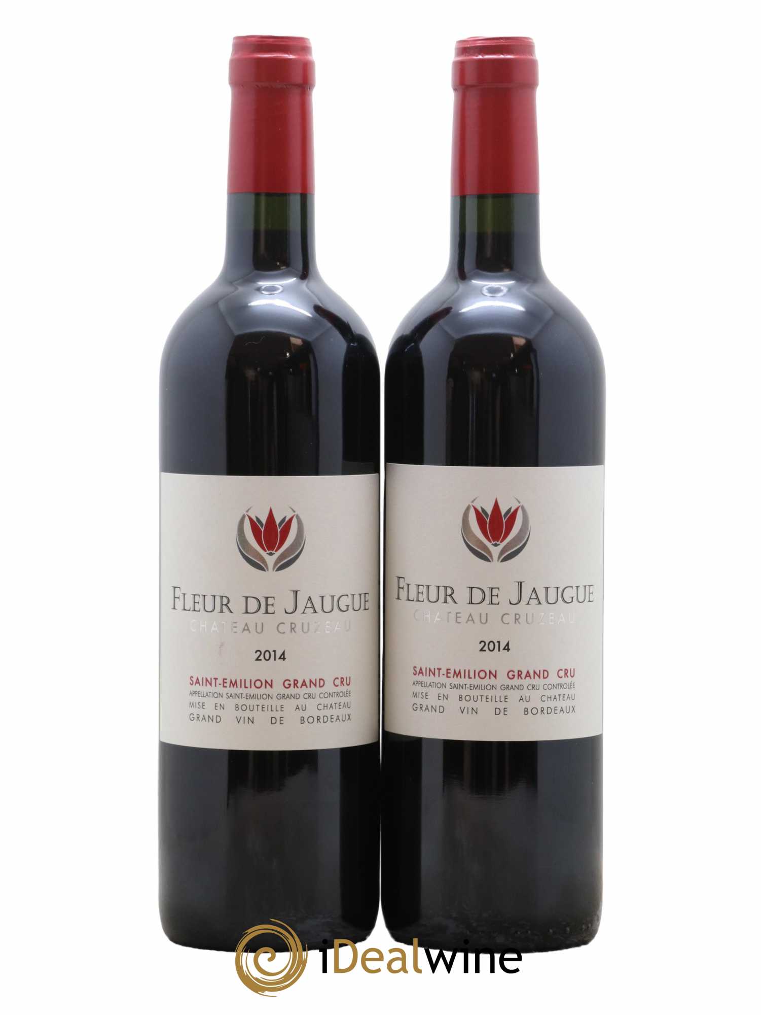 Saint-Émilion Grand Cru Fleur De Jaugue Chateau Cruzeau 2014 - Lot de 2 bouteilles - 0