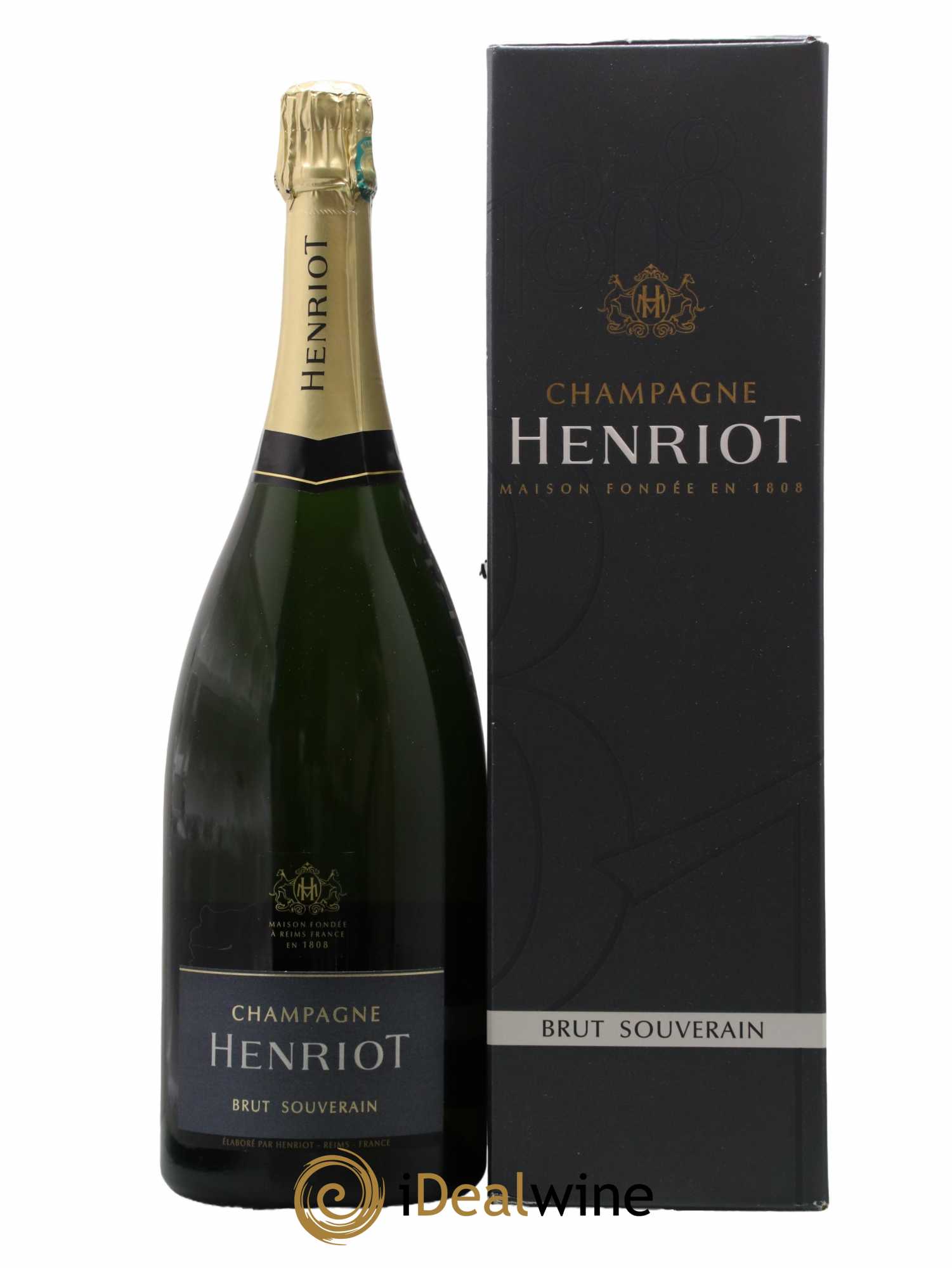 Champagne Brut Souverain Henriot - Lot de 1 magnum - 0