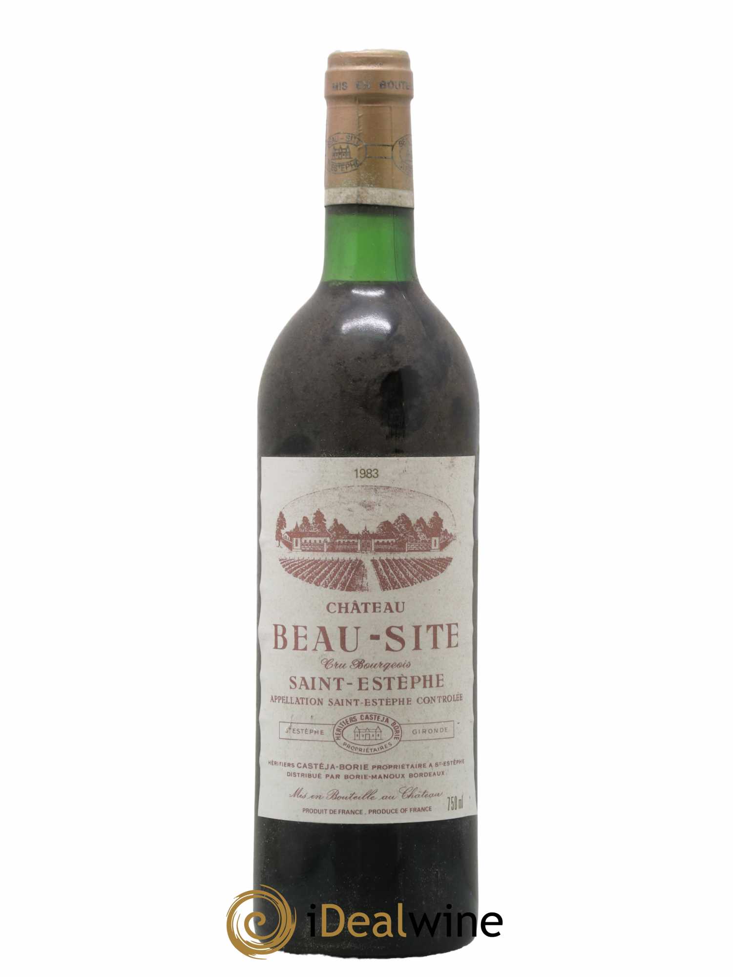 Château Beau Site Cru Bourgeois 1983 - Lot de 1 bouteille - 0