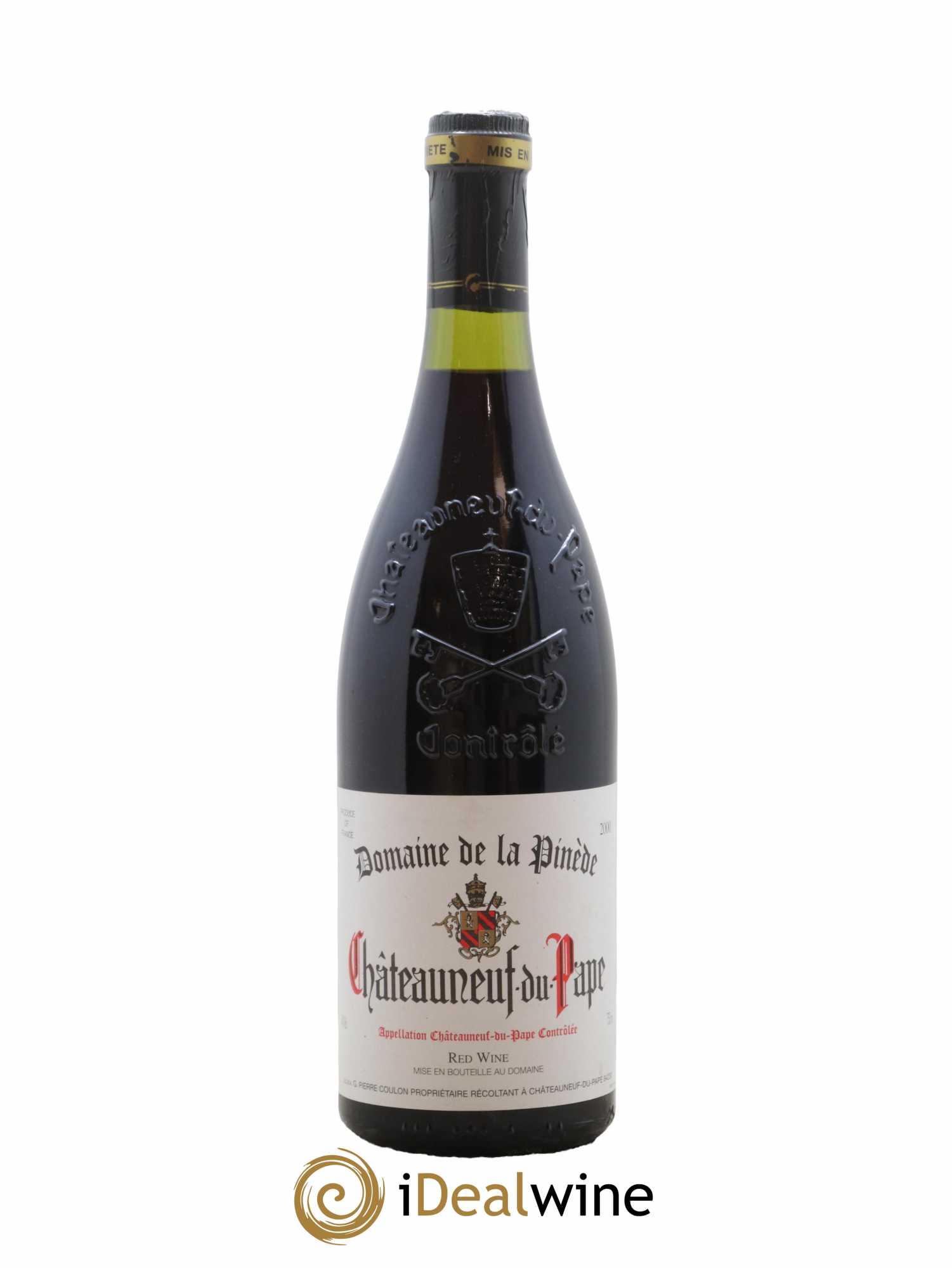 Châteauneuf-du-Pape Domaine de la Pinède 2000 - Lot de 1 bouteille - 0