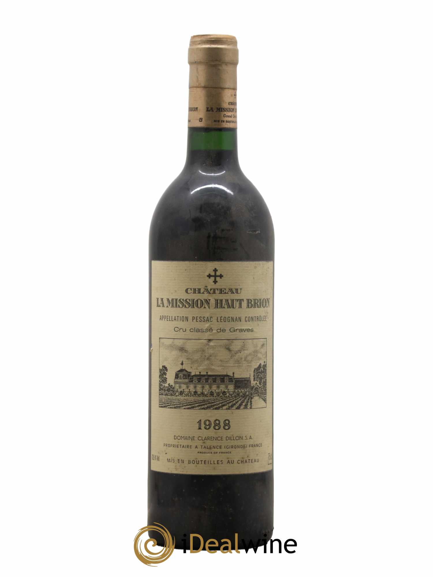 Château la Mission Haut-Brion Cru Classé de Graves 1988 - Lot de 1 bouteille - 0