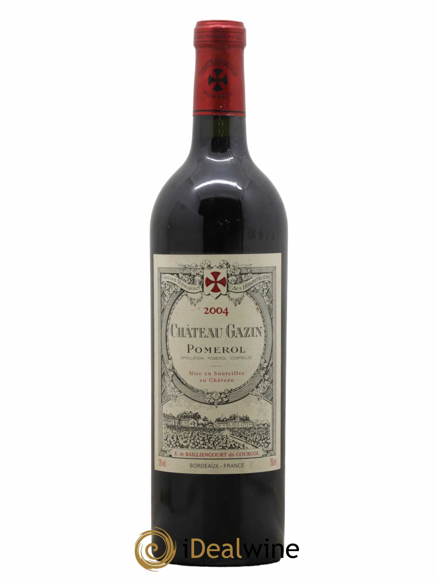 Château Gazin 2004 - Lot de 1 bouteille - 0