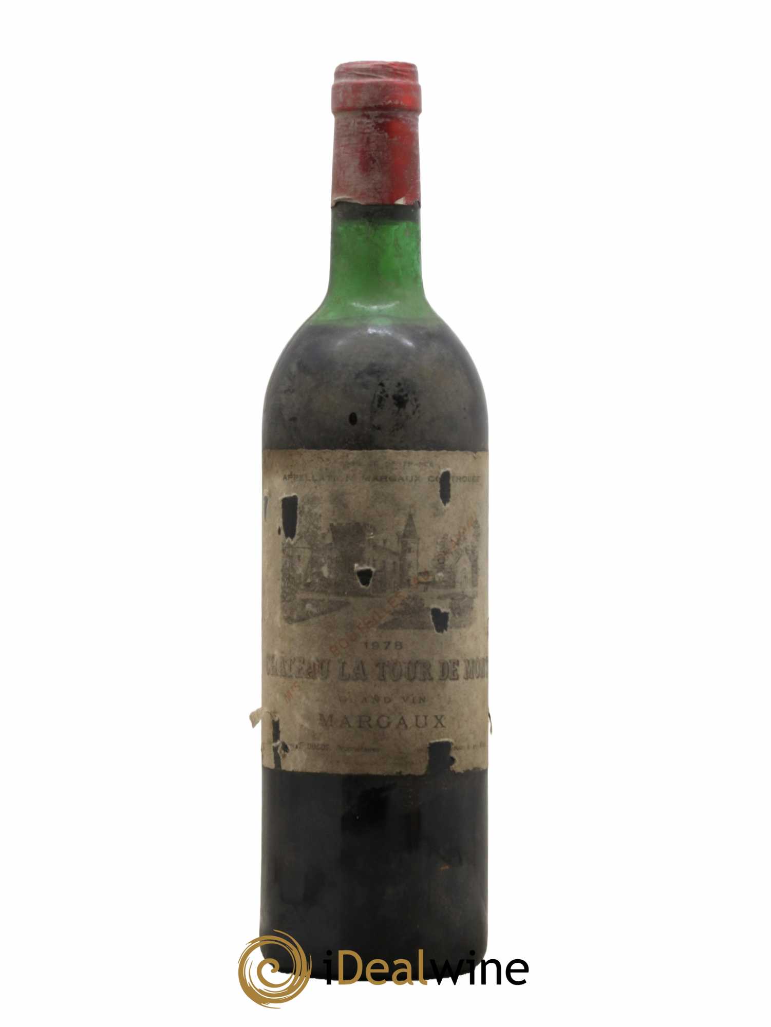 Château la Tour de Mons Cru Bourgeois 1978 - Lot de 1 bouteille - 0