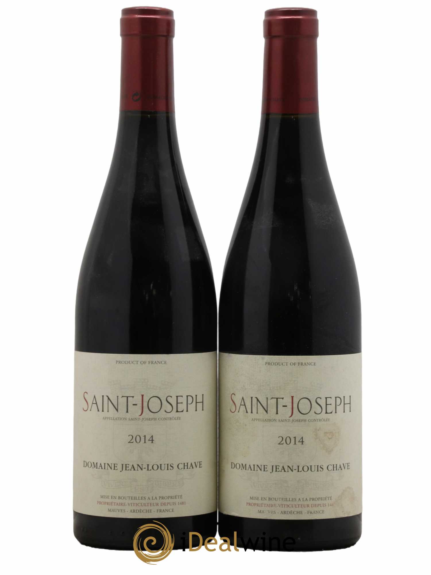Saint-Joseph Jean-Louis Chave 2014 - Lot de 2 bouteilles - 0