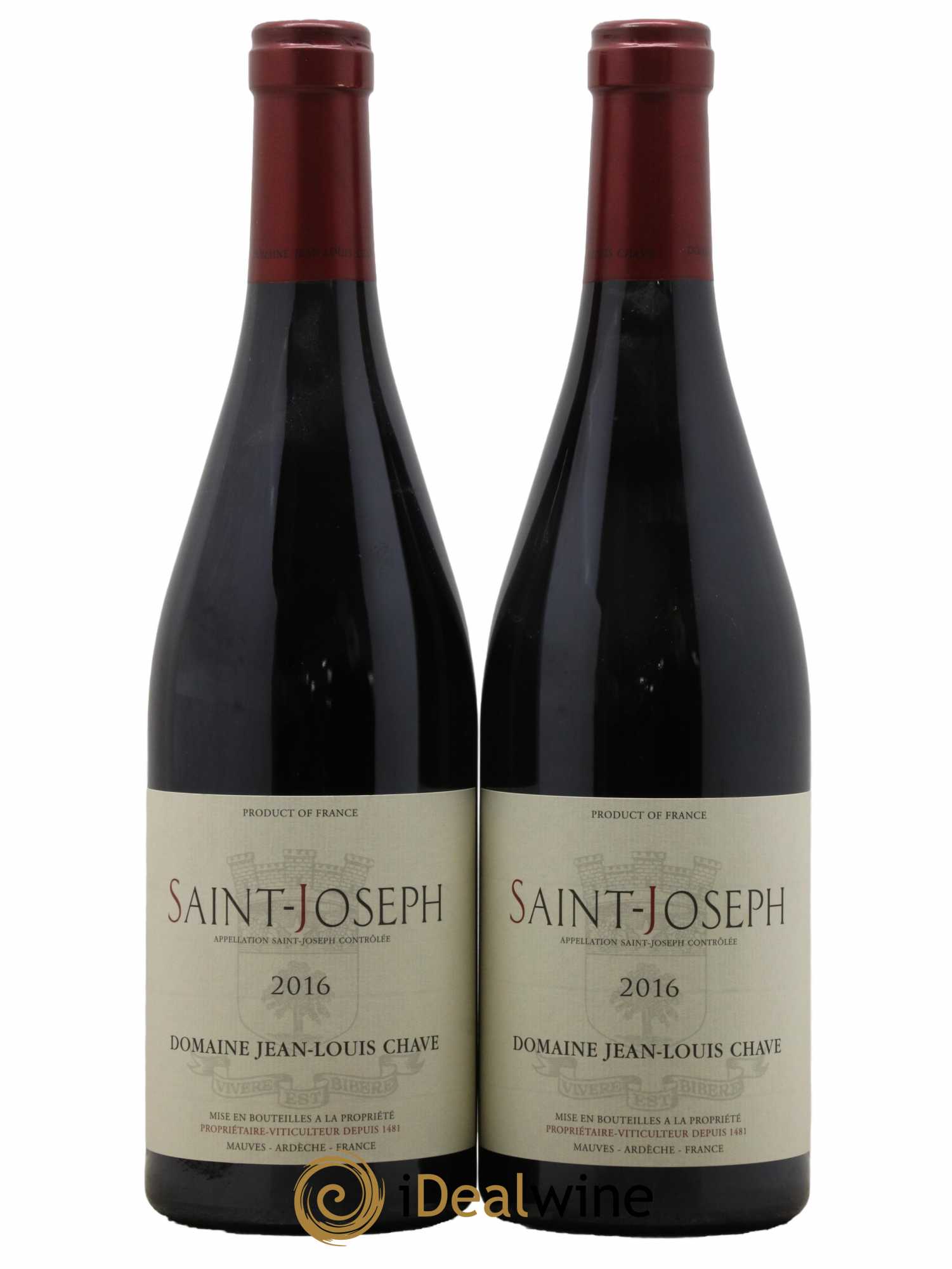 Saint-Joseph Jean-Louis Chave 2016 - Lot de 2 bouteilles - 0