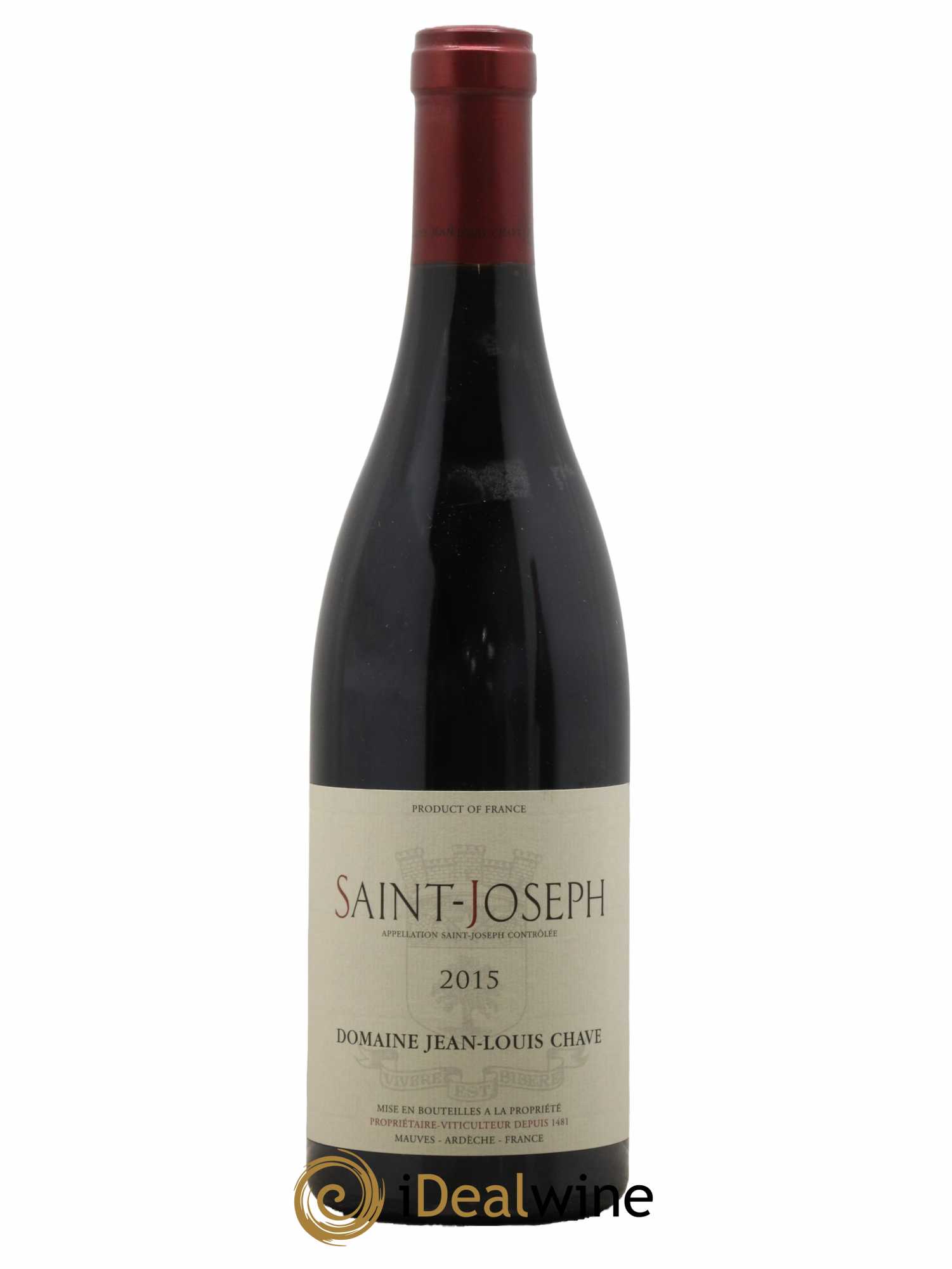 Saint-Joseph Jean-Louis Chave 2015 - Lot de 1 bouteille - 0