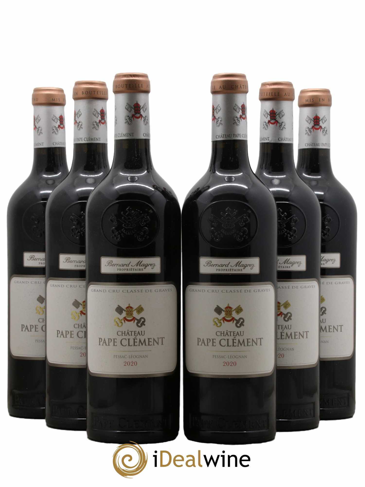 Château Pape Clément Cru Classé de Graves 2020 - Lot de 6 bouteilles - 0