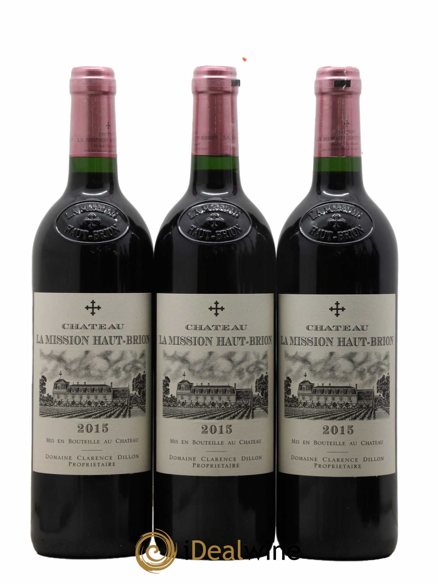 Château la Mission Haut-Brion Cru Classé de Graves 2015 - Lot de 6 bouteilles - 1