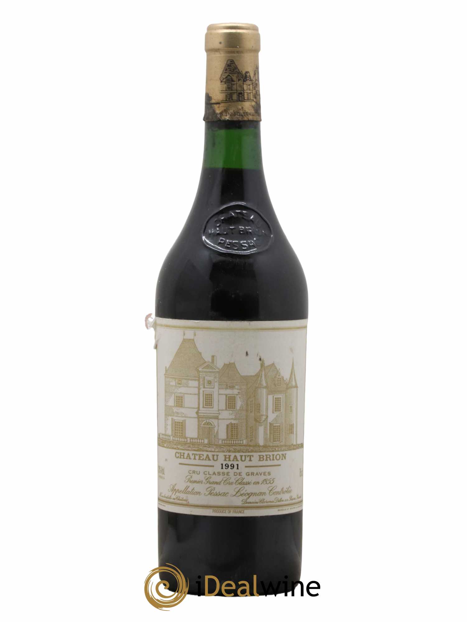 Château Haut Brion 1er Grand Cru Classé 1991 - Lot de 1 bouteille - 0