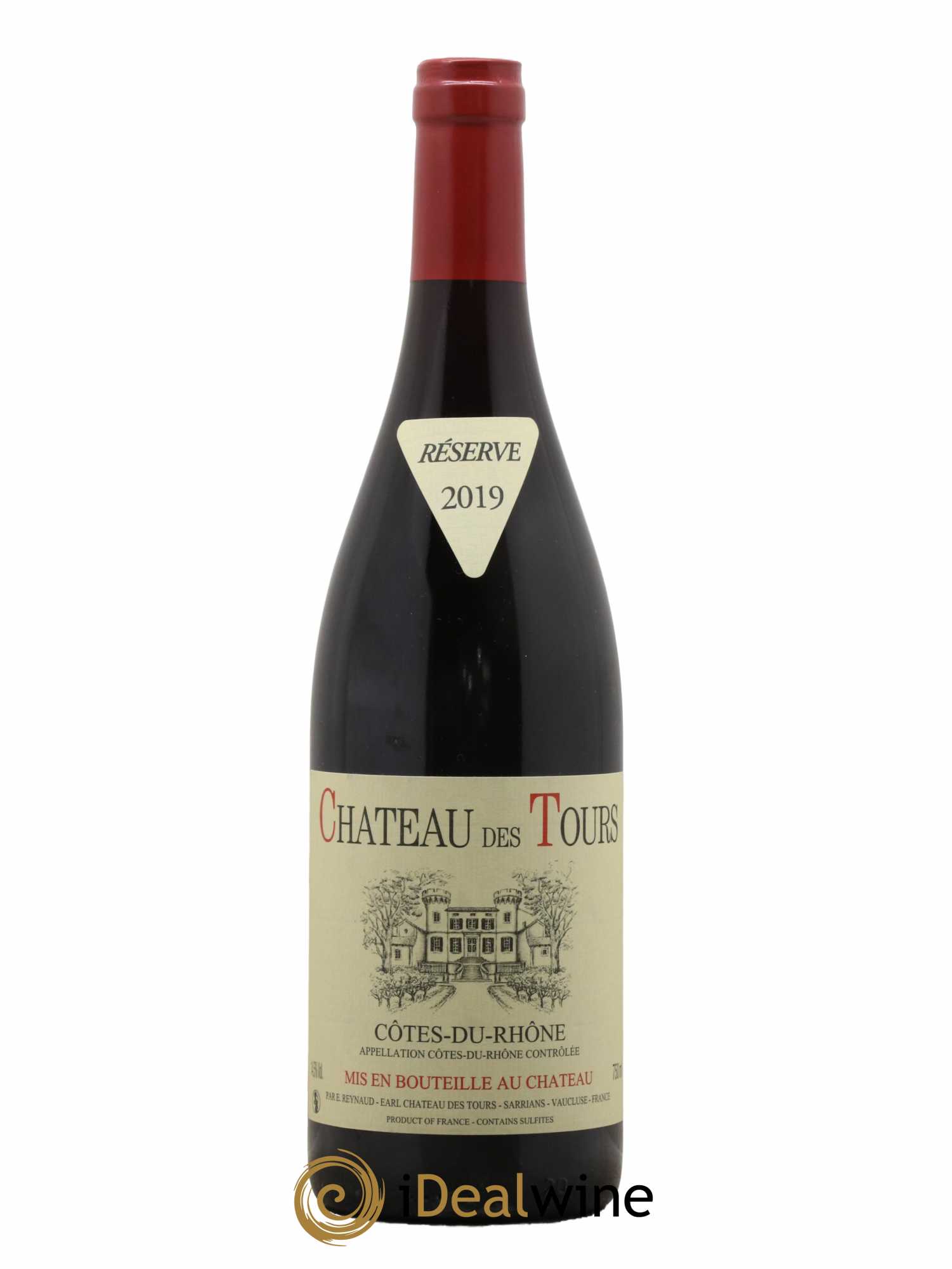 Côtes-du-Rhône Château des Tours Emmanuel Reynaud 2019 - Lot de 1 bouteille - 0