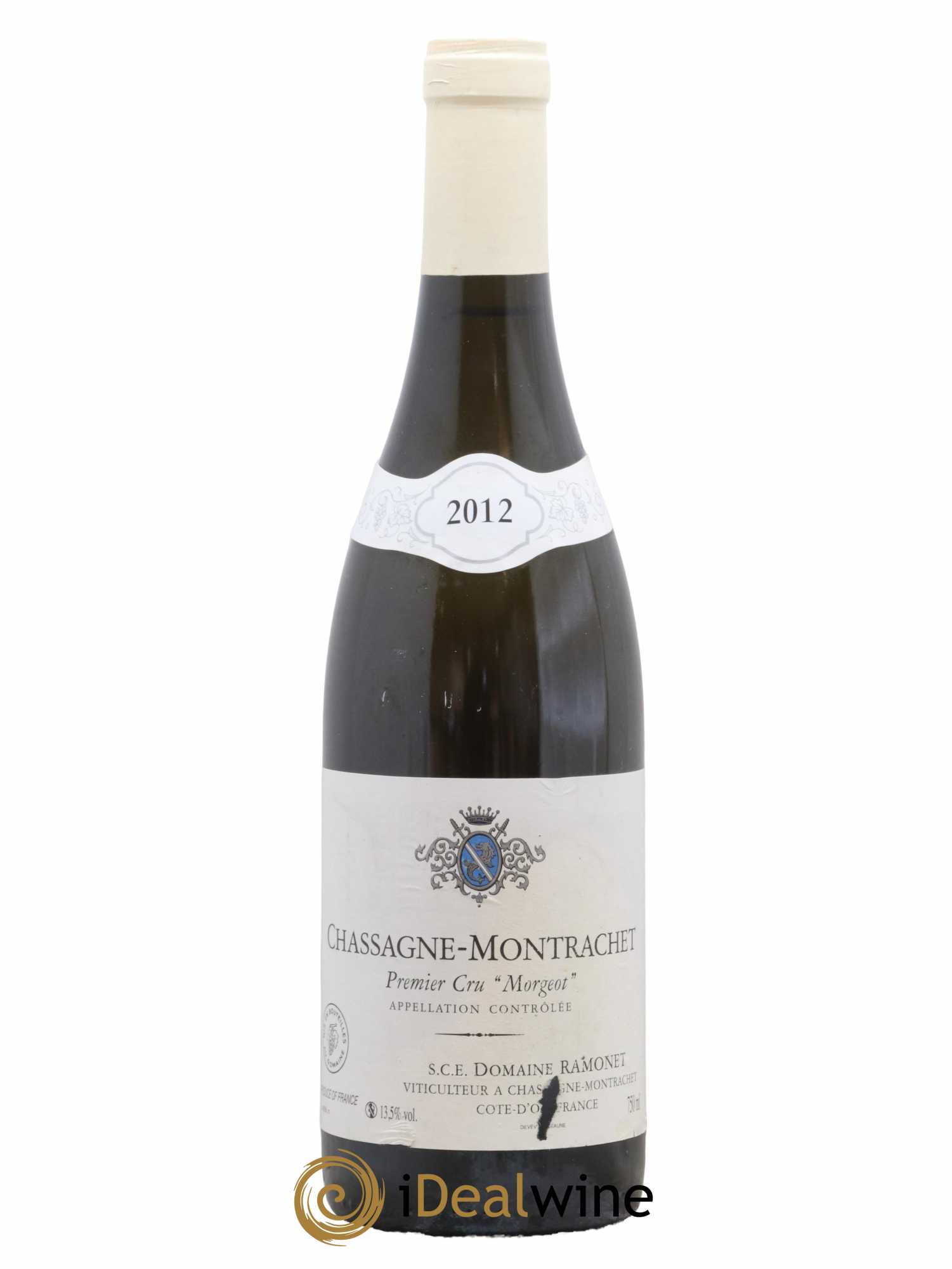 Chassagne-Montrachet 1er Cru Morgeot Ramonet (Domaine) 2012 - Lot de 1 bouteille - 0