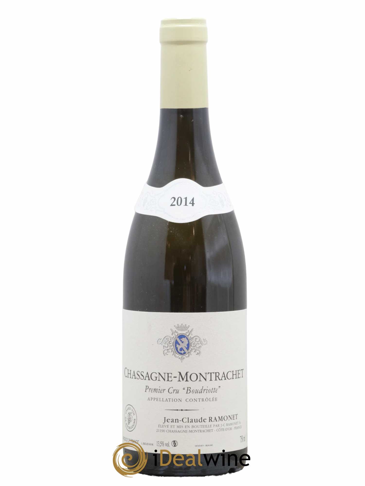 Chassagne-Montrachet 1er Cru Boudriotte Ramonet (Domaine) 2014 - Lot de 1 bouteille - 0