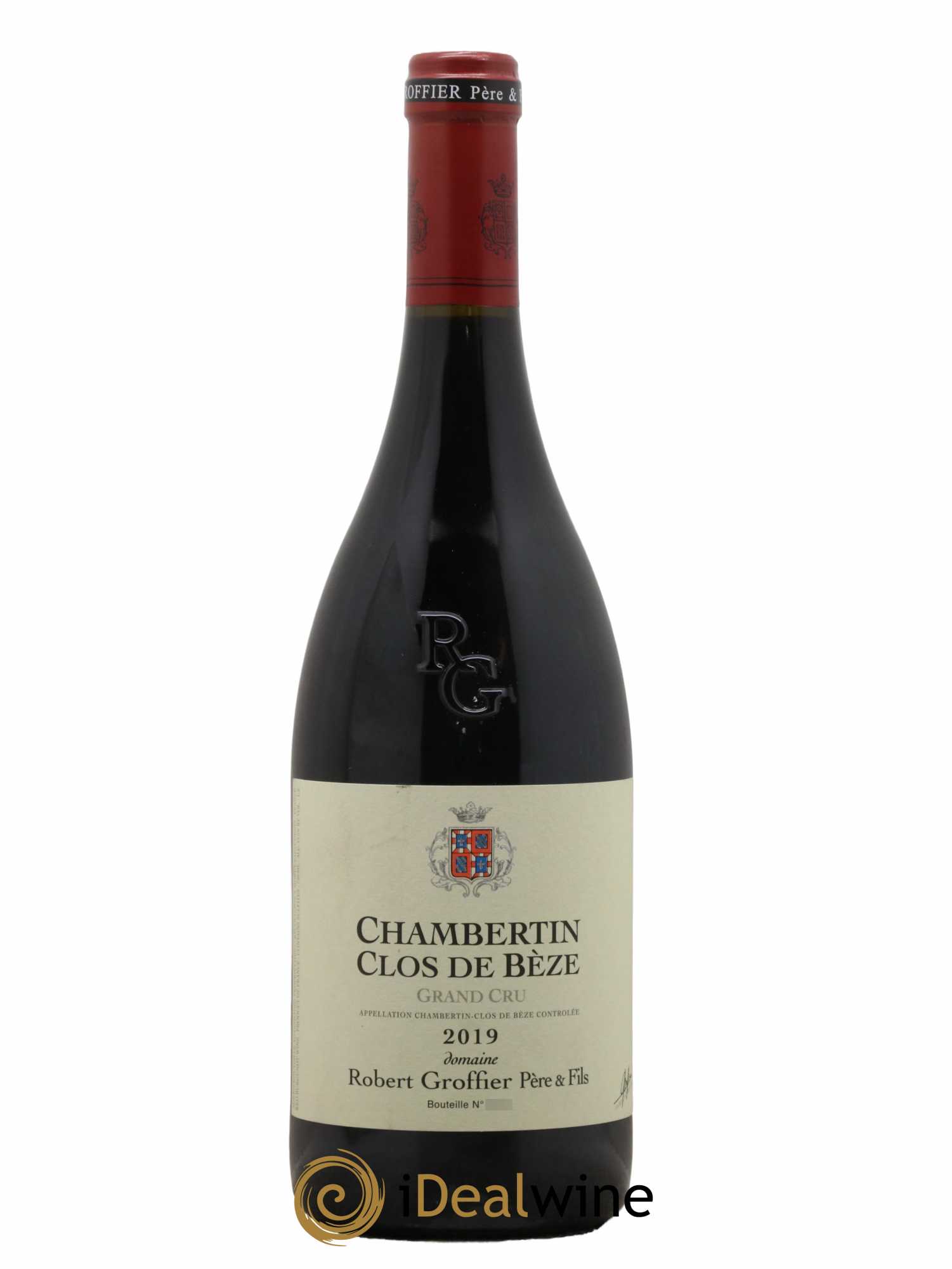 Chambertin Clos de Bèze Grand Cru Robert Groffier Père & Fils (Domaine) 2019 - Lot de 1 bouteille - 0