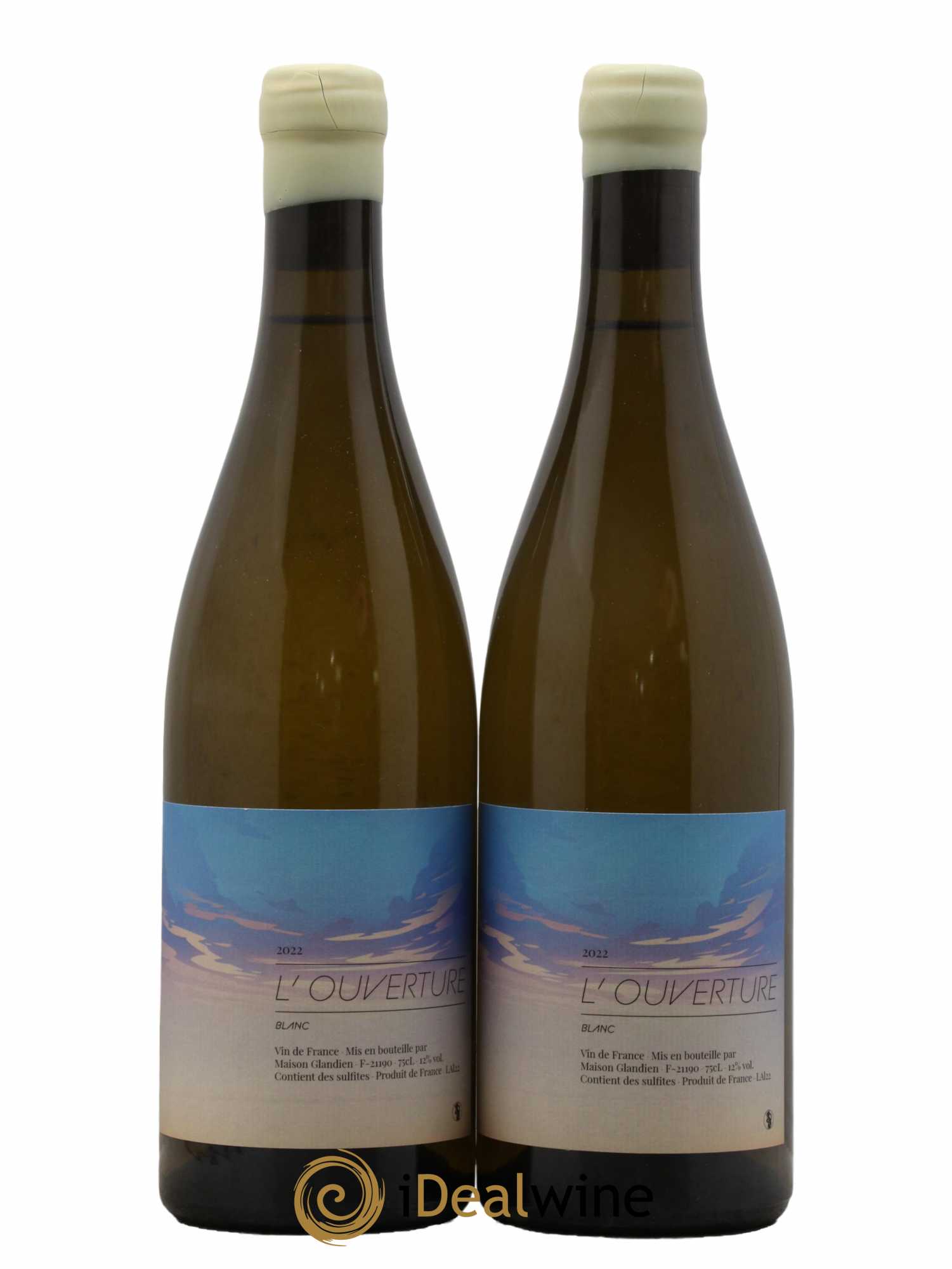 Vin de France L'Ouverture Maison Glandien 2022 - Lot de 2 bouteilles - 0
