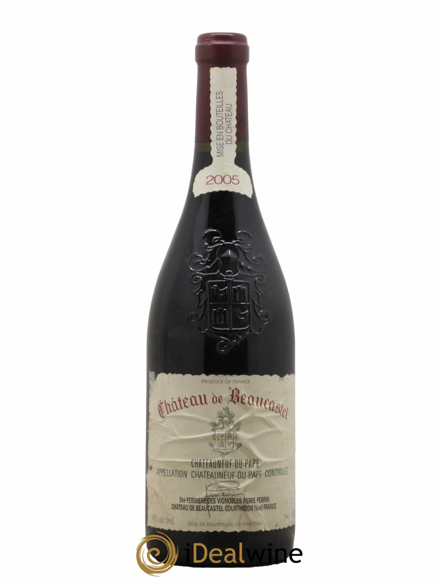 Châteauneuf-du-Pape Château de Beaucastel Famille Perrin 2005 - Lot de 1 bouteille - 0