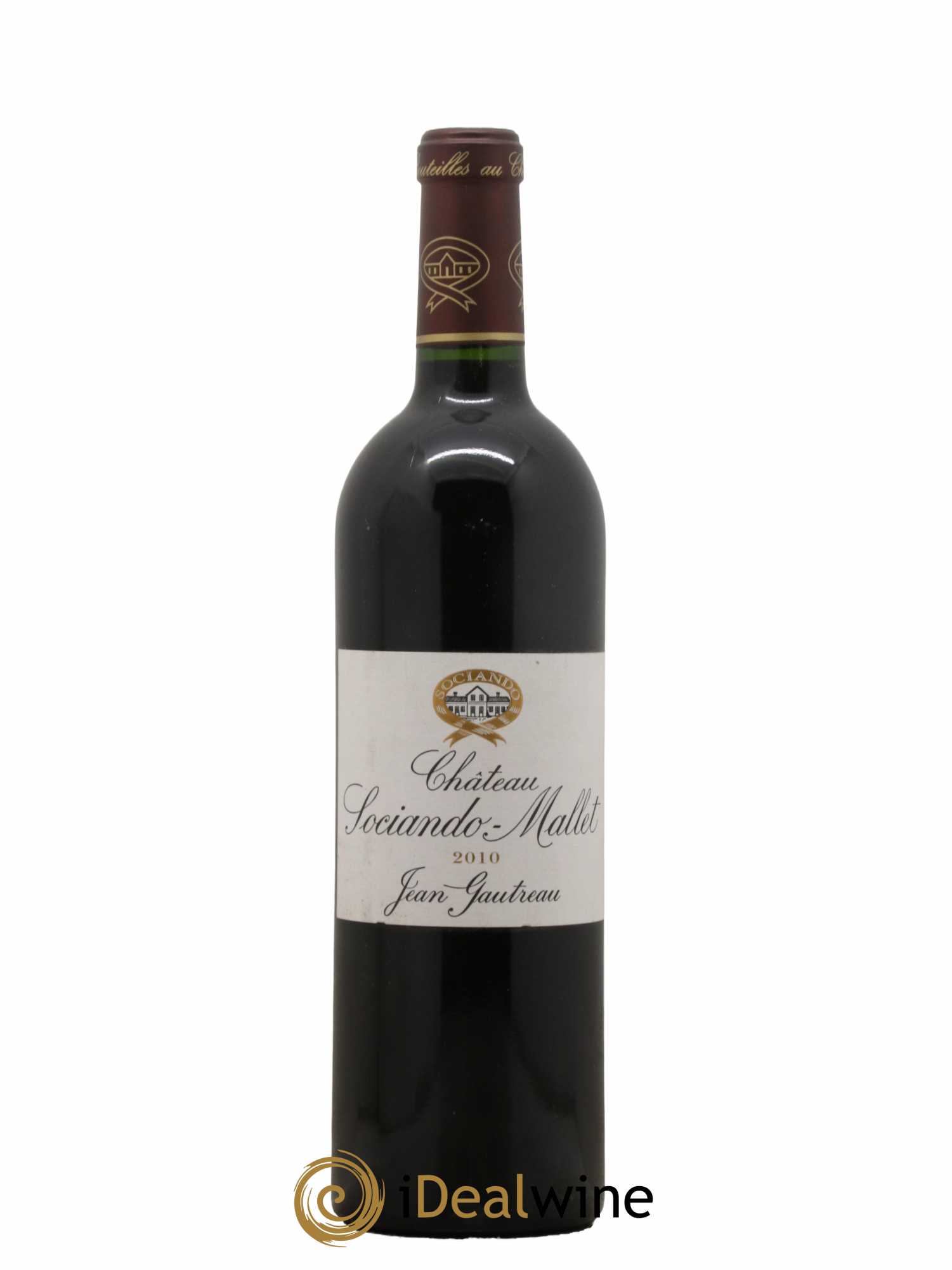 Château Sociando Mallet 2010 - Lot de 1 bouteille - 0