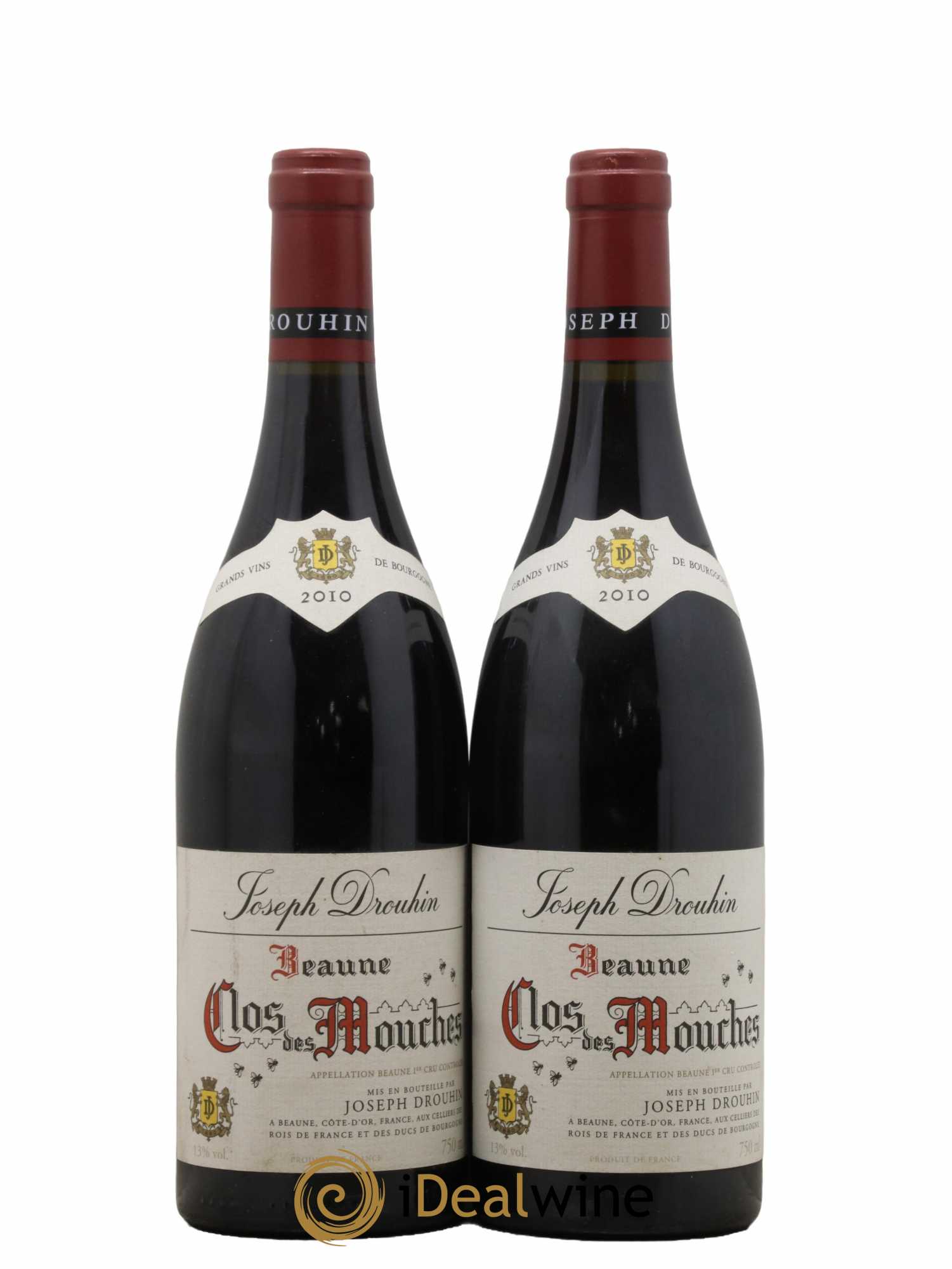 Beaune 1er Cru Clos des Mouches Joseph Drouhin 2010 - Lot de 2 bouteilles - 0