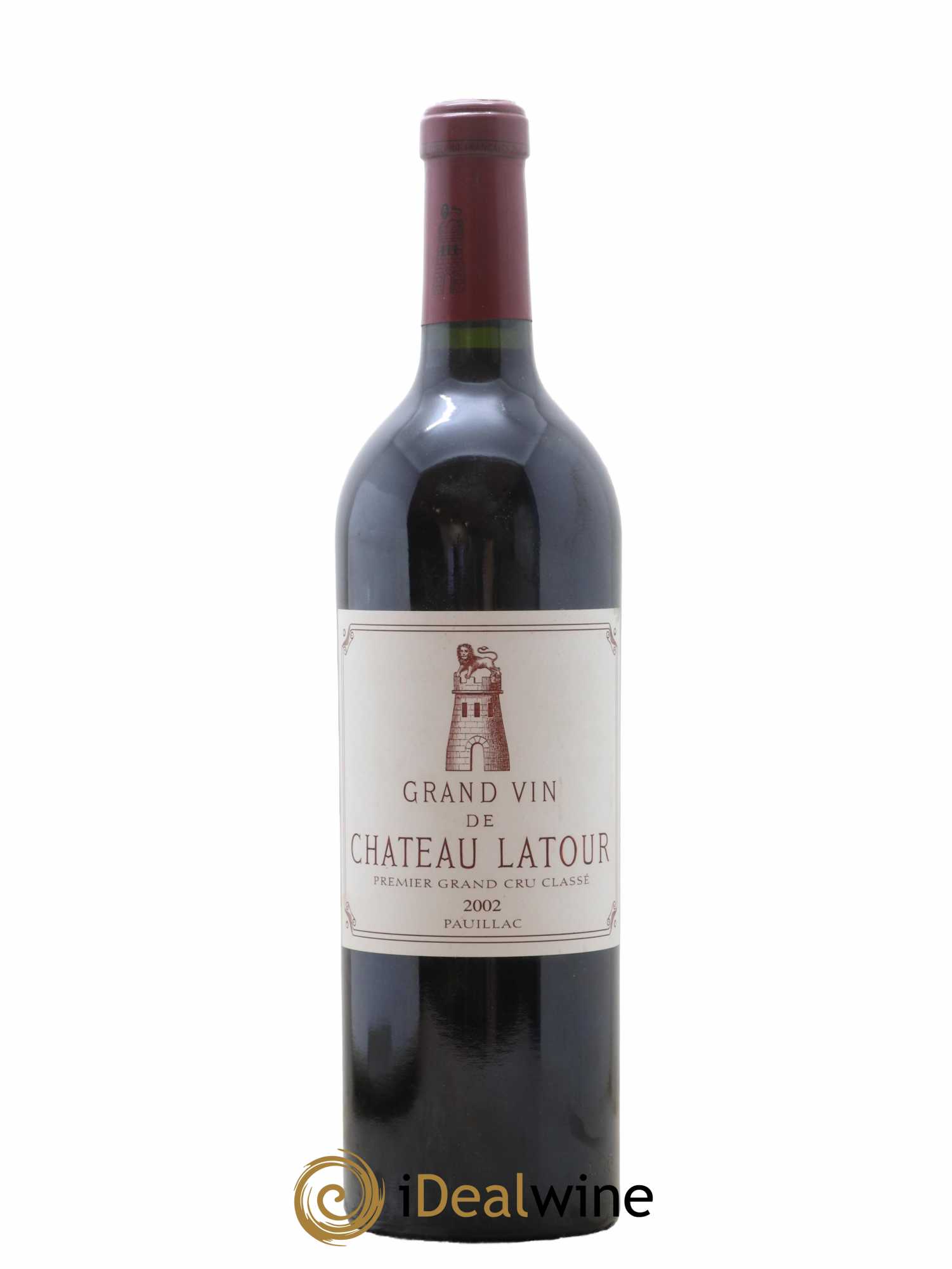 Château Latour 1er Grand Cru Classé 2002 - Lot de 1 bouteille - 0