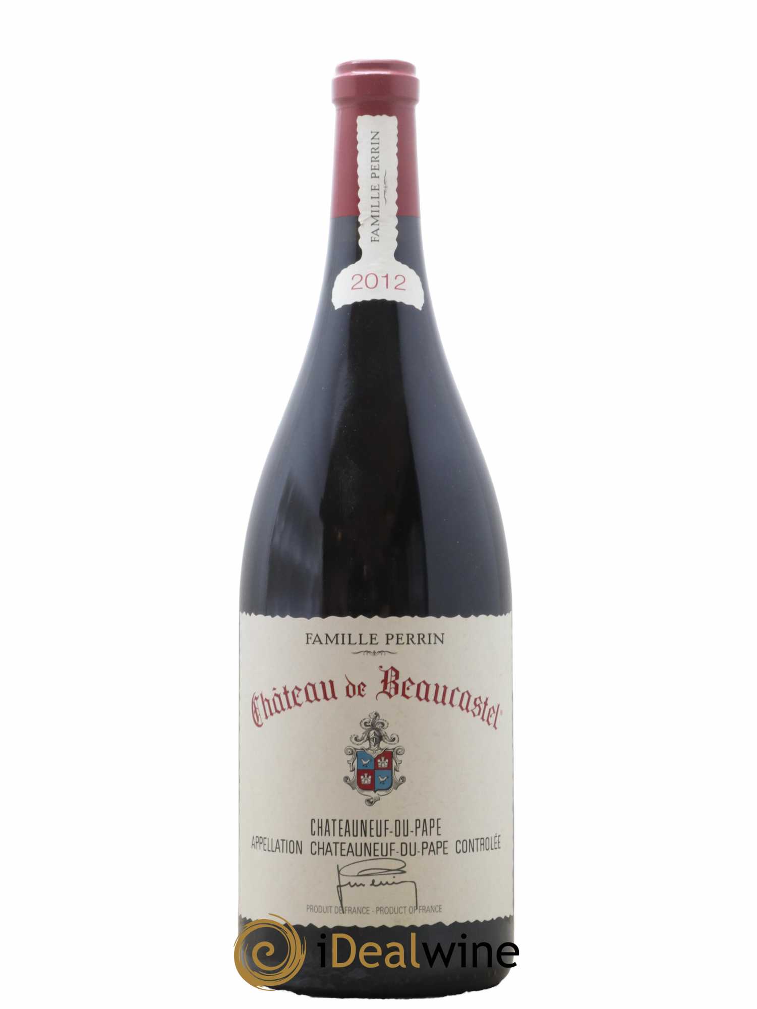 Châteauneuf-du-Pape Château de Beaucastel Famille Perrin 2012 - Lot de 1 magnum - 0