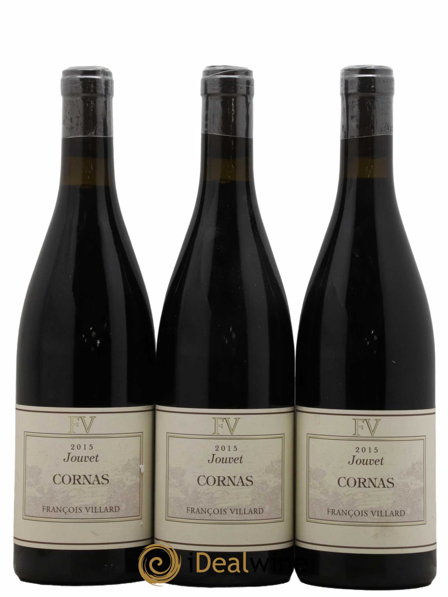 Cornas Jouvet François Villard 2015 - Lot de 3 bouteilles - 0