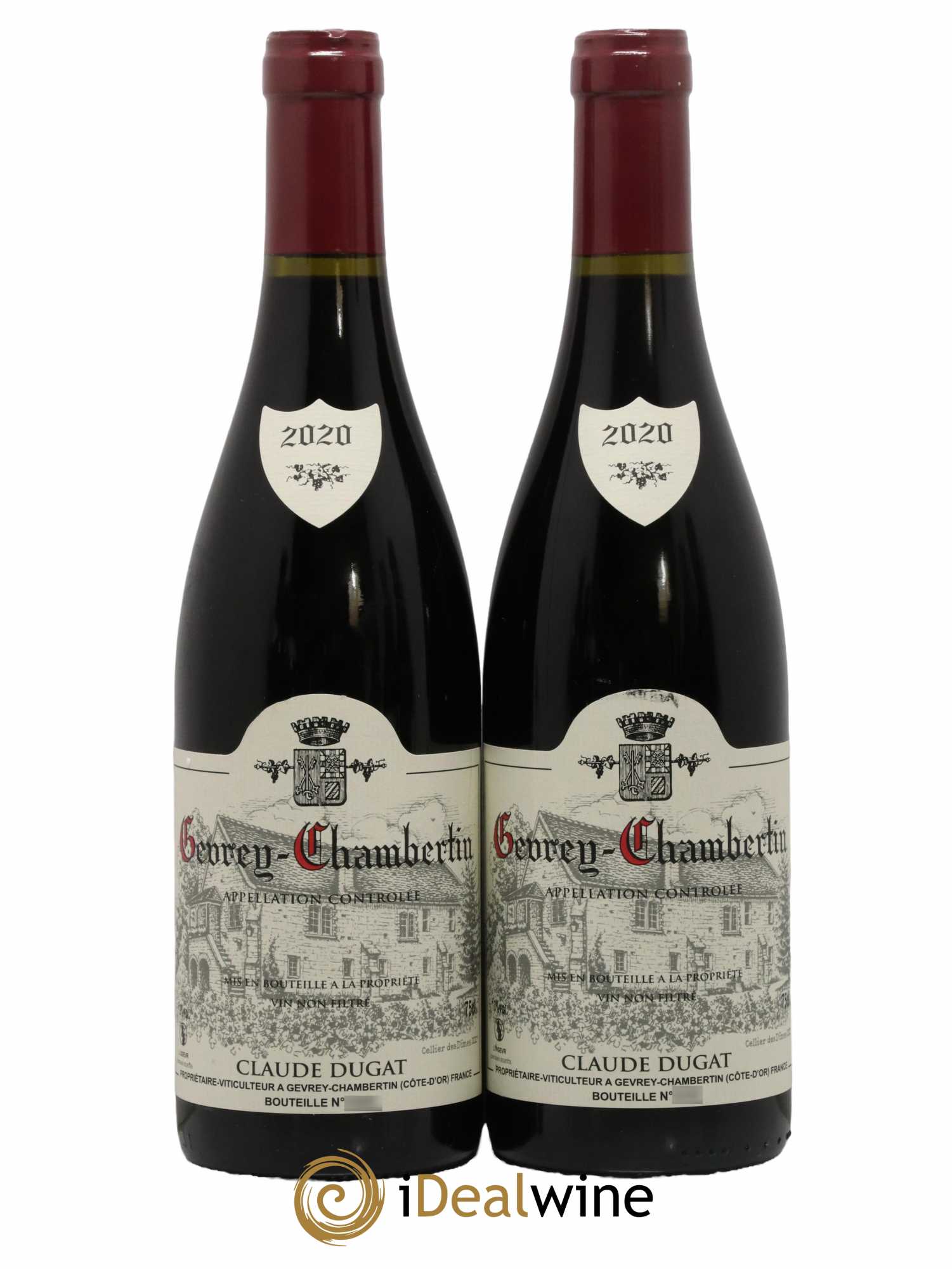 Gevrey-Chambertin Claude Dugat 2020 - Lot de 2 bouteilles - 0