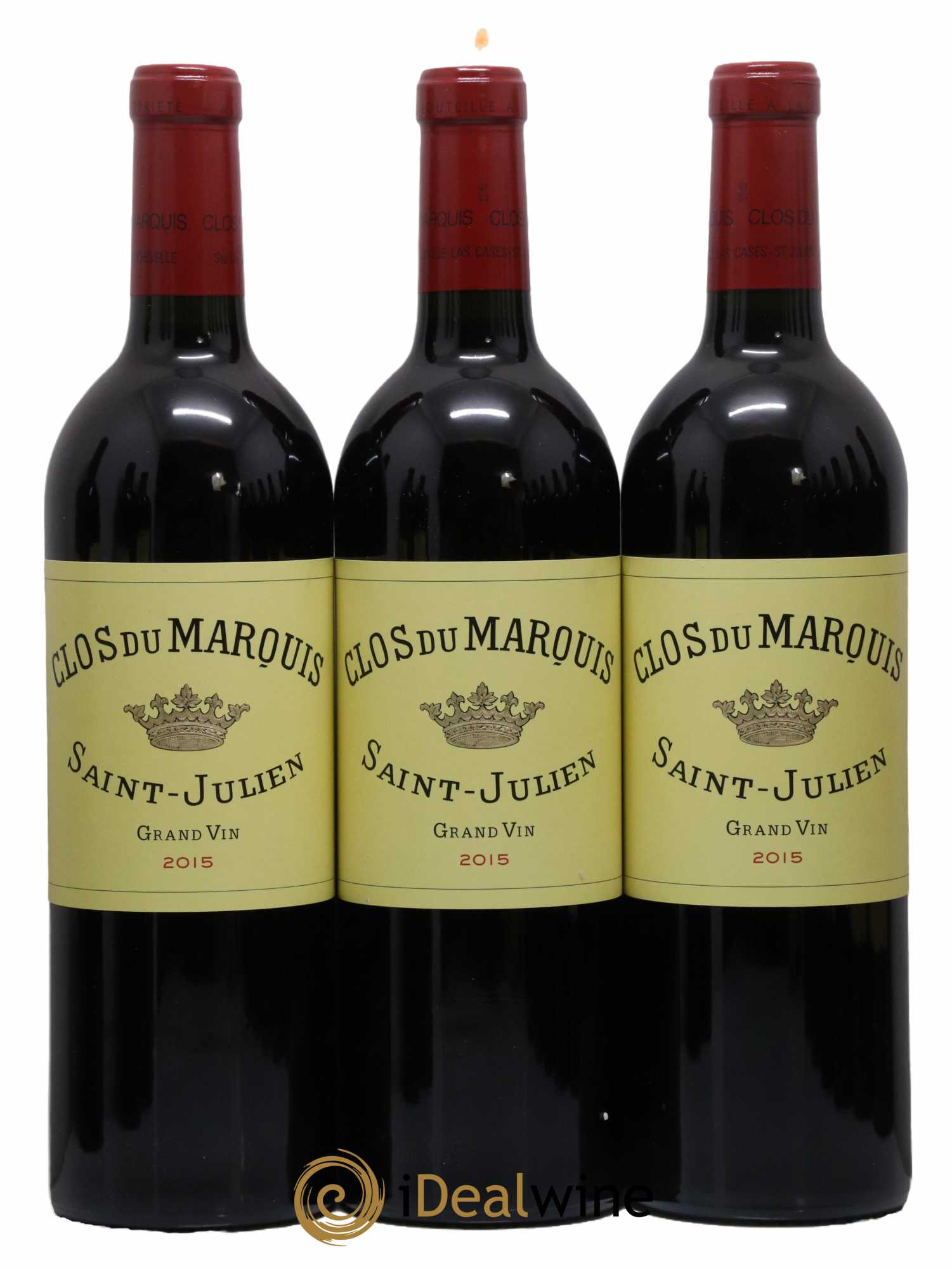 Clos du Marquis 2015 - Lot de 3 bouteilles - 0