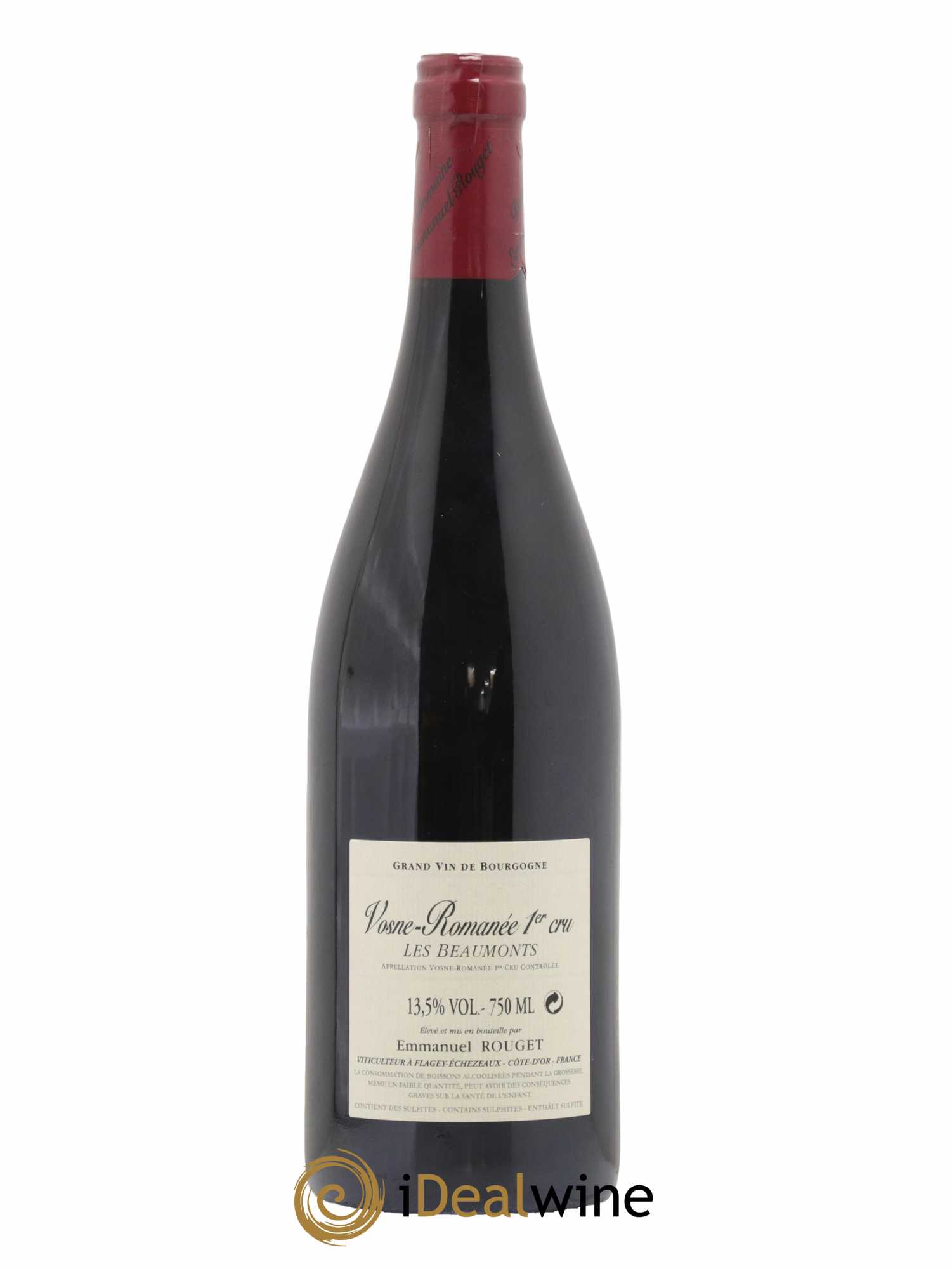 Vosne-Romanée 1er Cru Les Beaumonts Emmanuel Rouget 2017 - Lot de 1 bouteille - 1