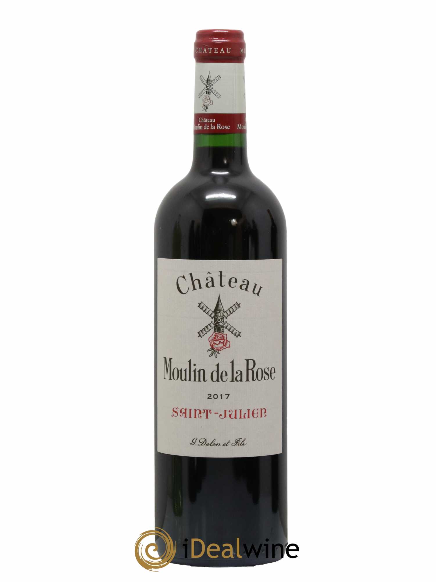 Château Moulin de la Rose Cru Bourgeois 2017 - Lot de 1 bouteille - 0