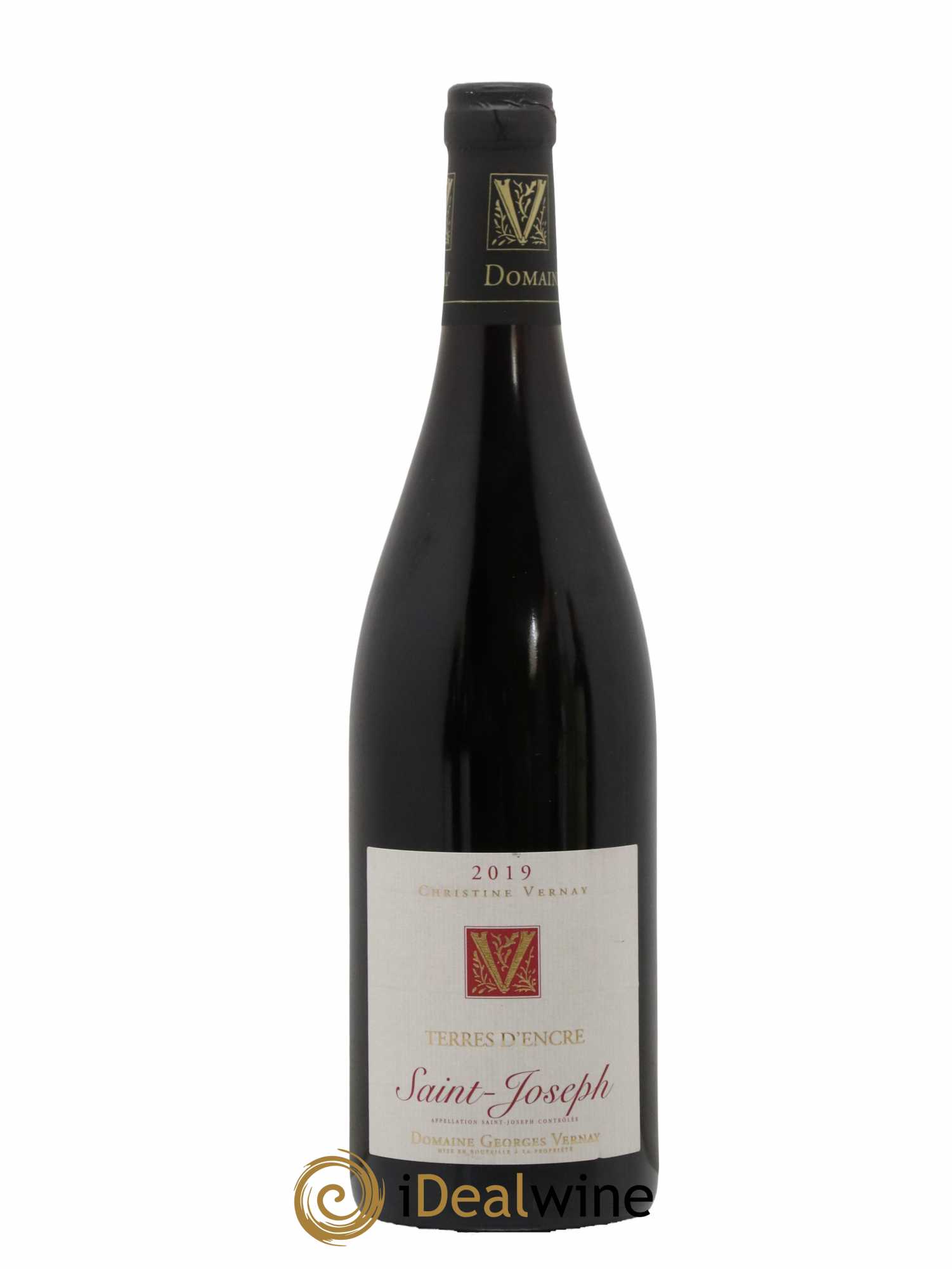 Saint-Joseph Terres d'Encre Georges Vernay 2019 - Lot de 1 bouteille - 0