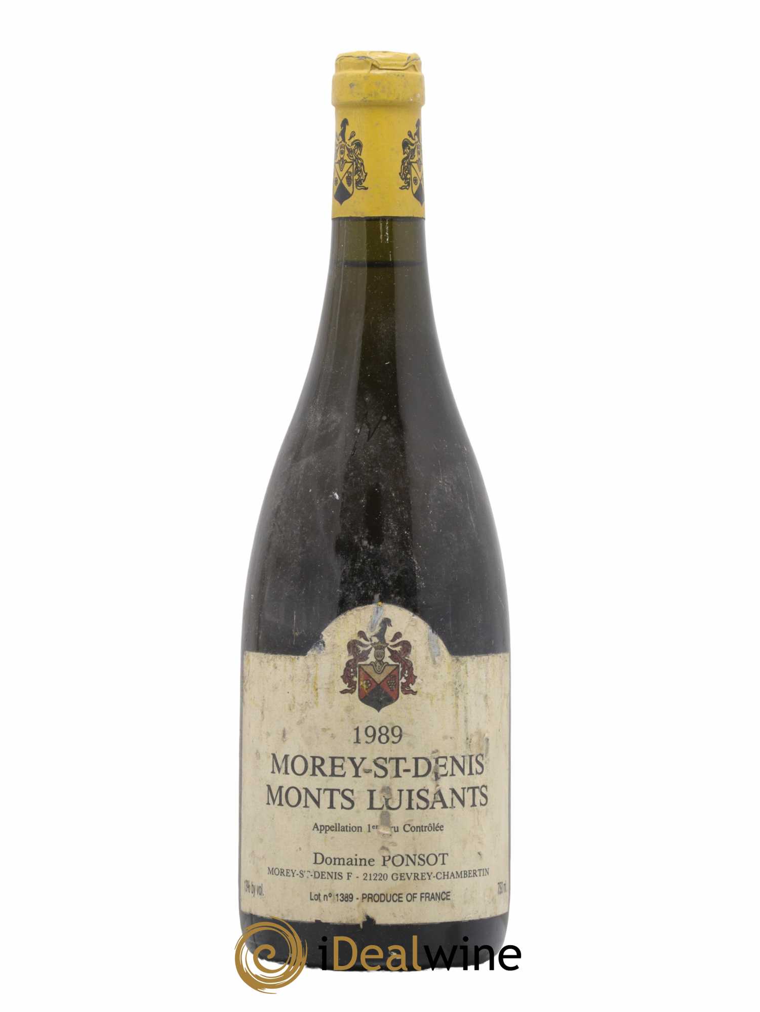Morey-Saint-Denis Clos des Monts Luisants Ponsot (Domaine) 1989 - Lot de 1 bouteille - 0