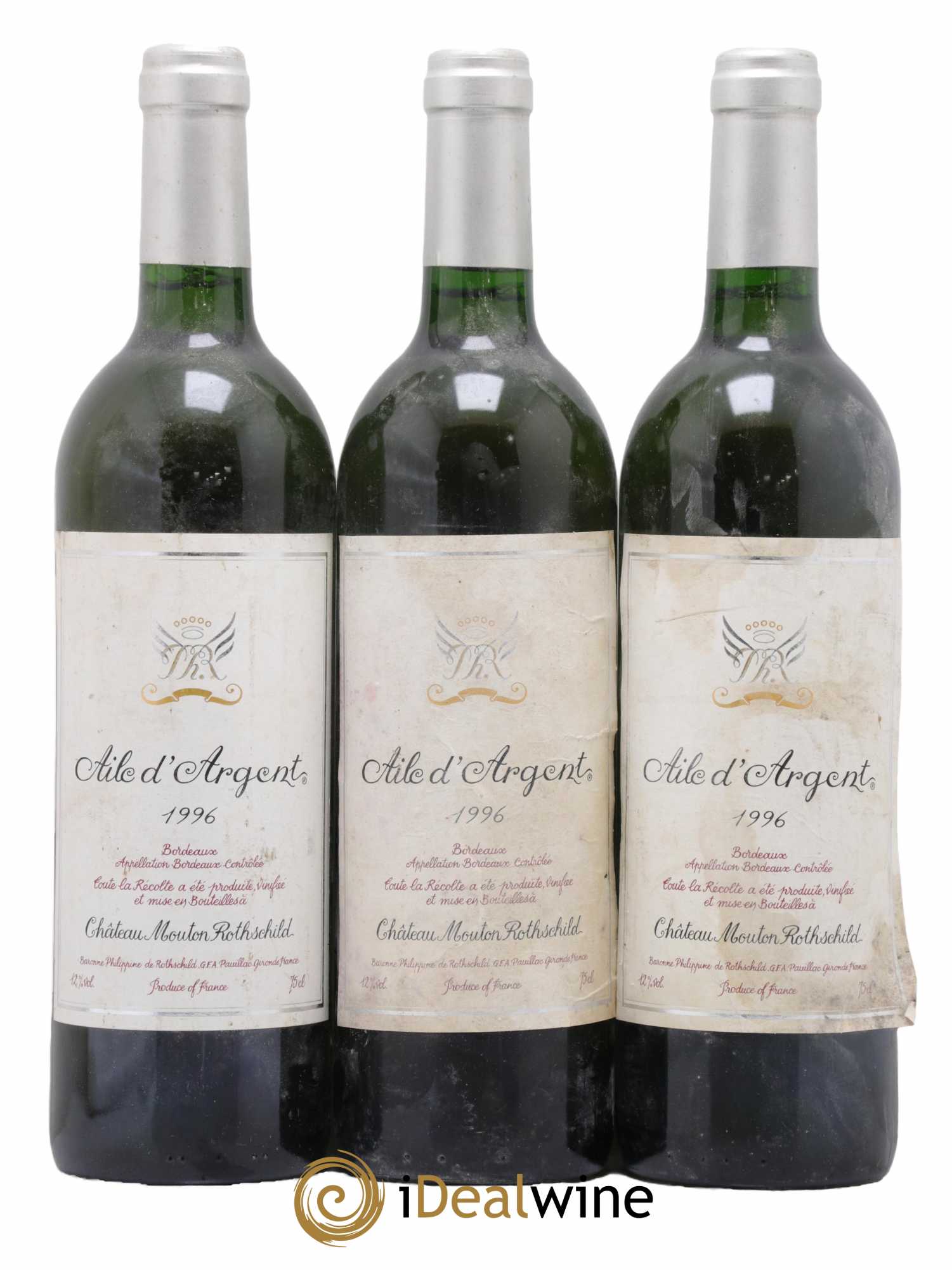 Aile d'Argent 1996 - Lot de 3 bouteilles - 0