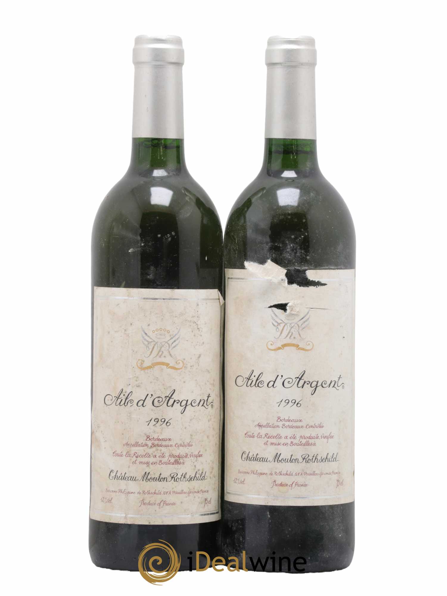 Aile d'Argent 1996 - Lot de 2 bouteilles - 0
