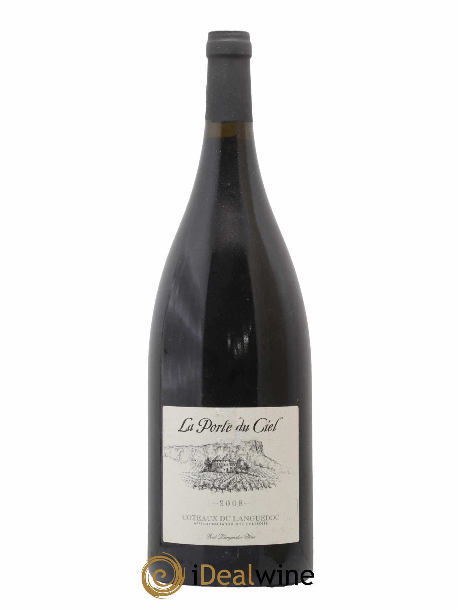 La Clape Château de La Négly La Porte du Ciel Jean Paux-Rosset 2008 - Lot de 1 magnum - 1