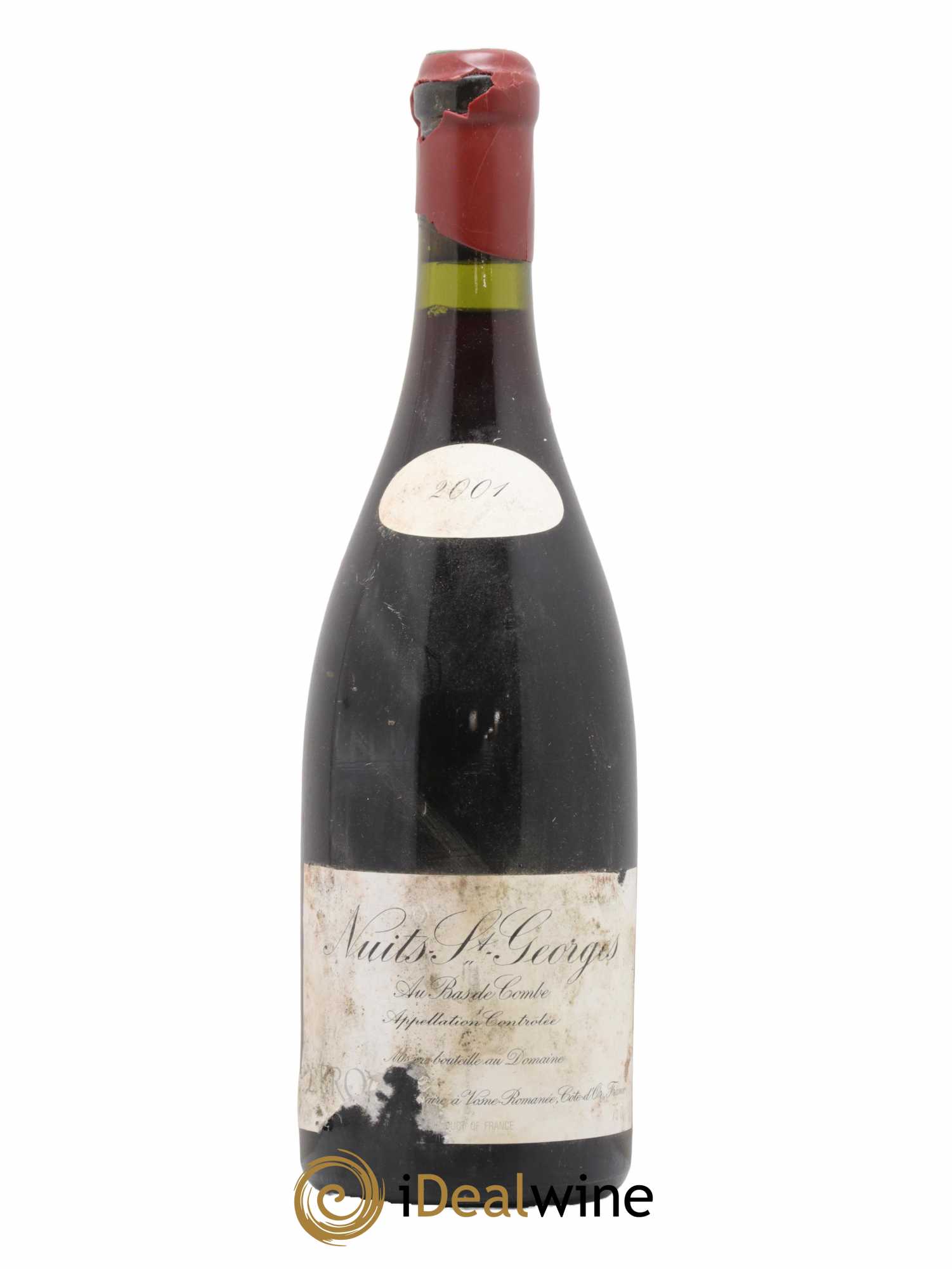 Nuits-Saint-Georges Bas de Combes Leroy (Domaine) 2001 - Lot de 1 bouteille - 0