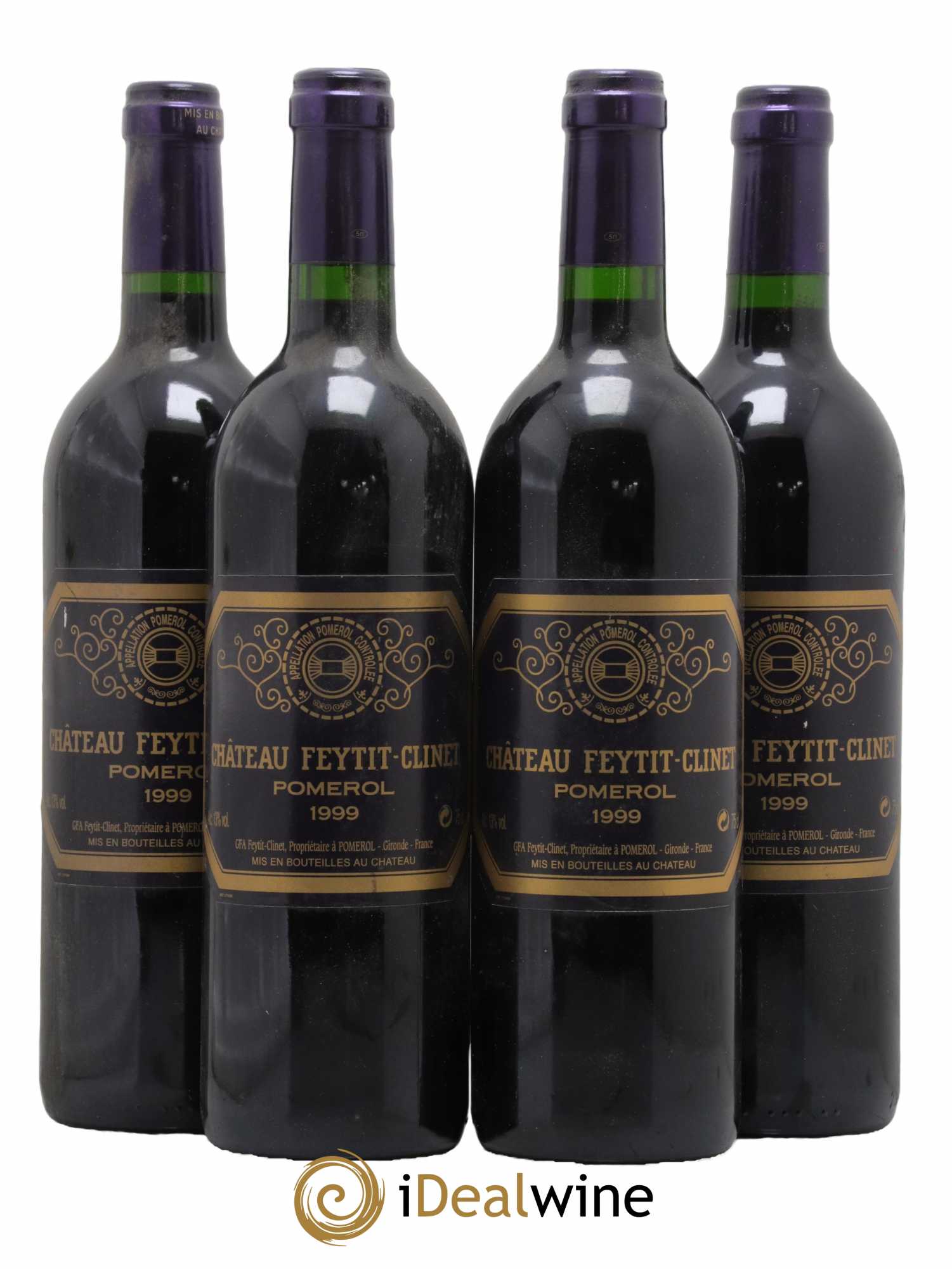 Château Feytit-Clinet 1999 - Lot de 4 bouteilles - 0