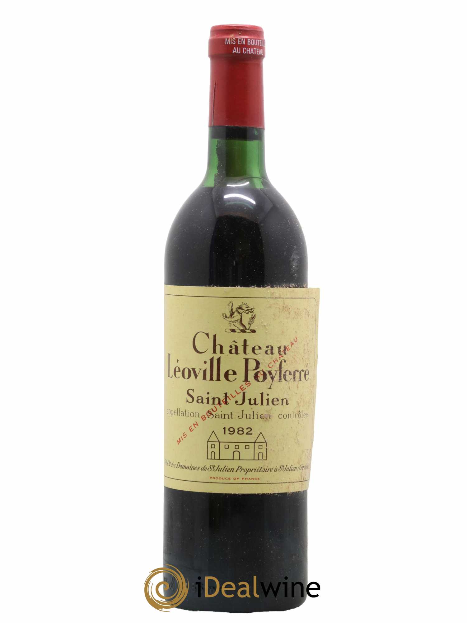 Château Léoville Poyferré 2ème Grand Cru Classé 1982 - Lot de 1 bouteille - 0