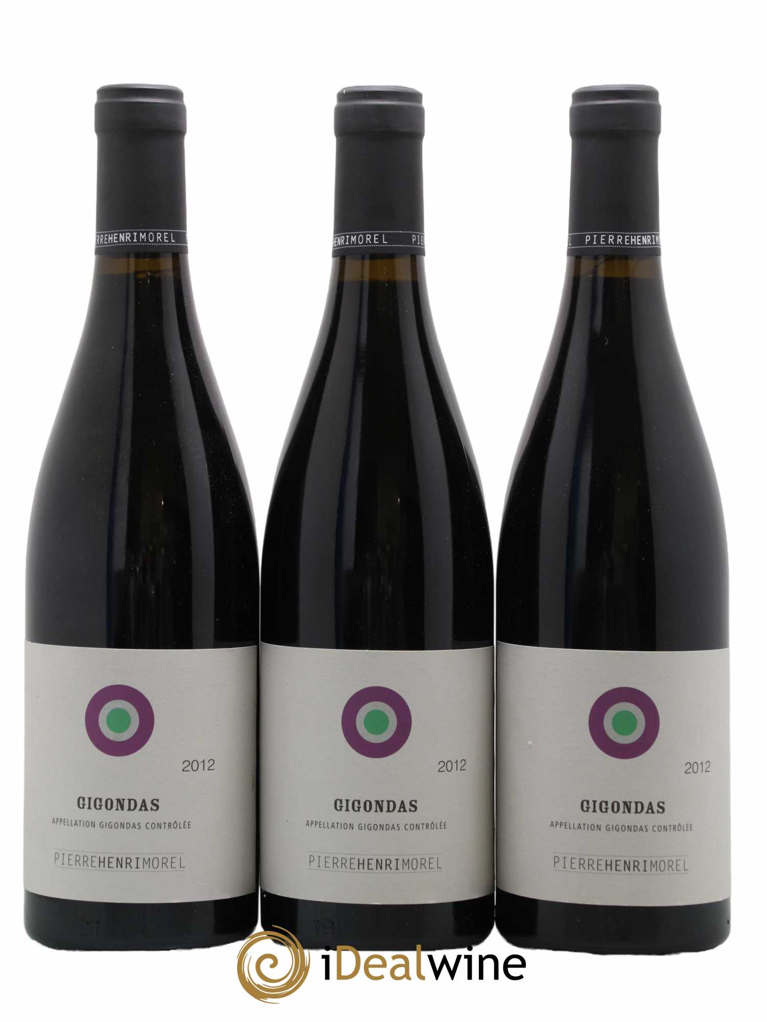 Gigondas Domaine Pierre-Henri Morel 2012 - Lot de 3 bouteilles - 0