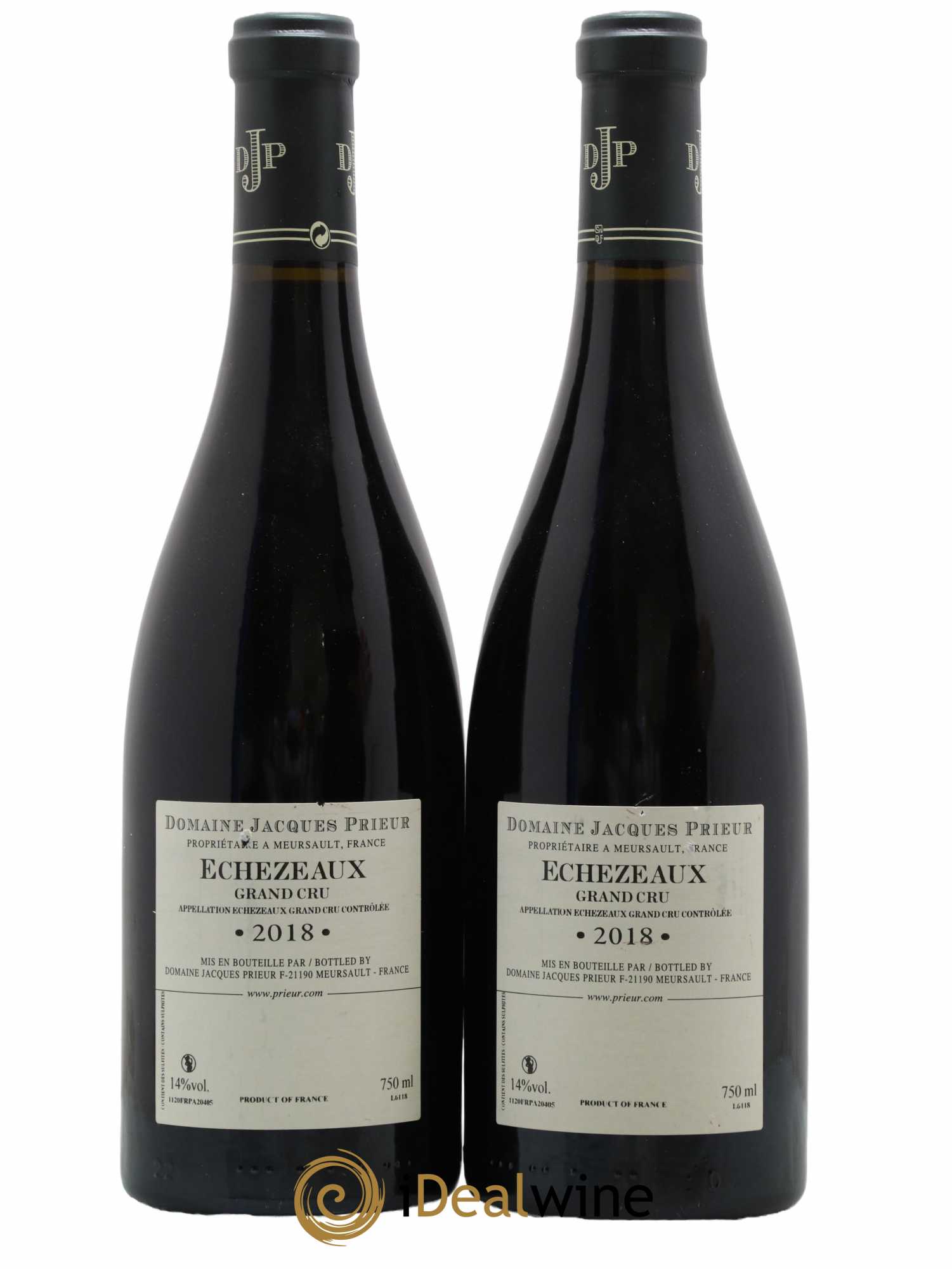 Echezeaux Grand Cru Jacques Prieur (Domaine) 2018 - Lot de 2 bouteilles - 1