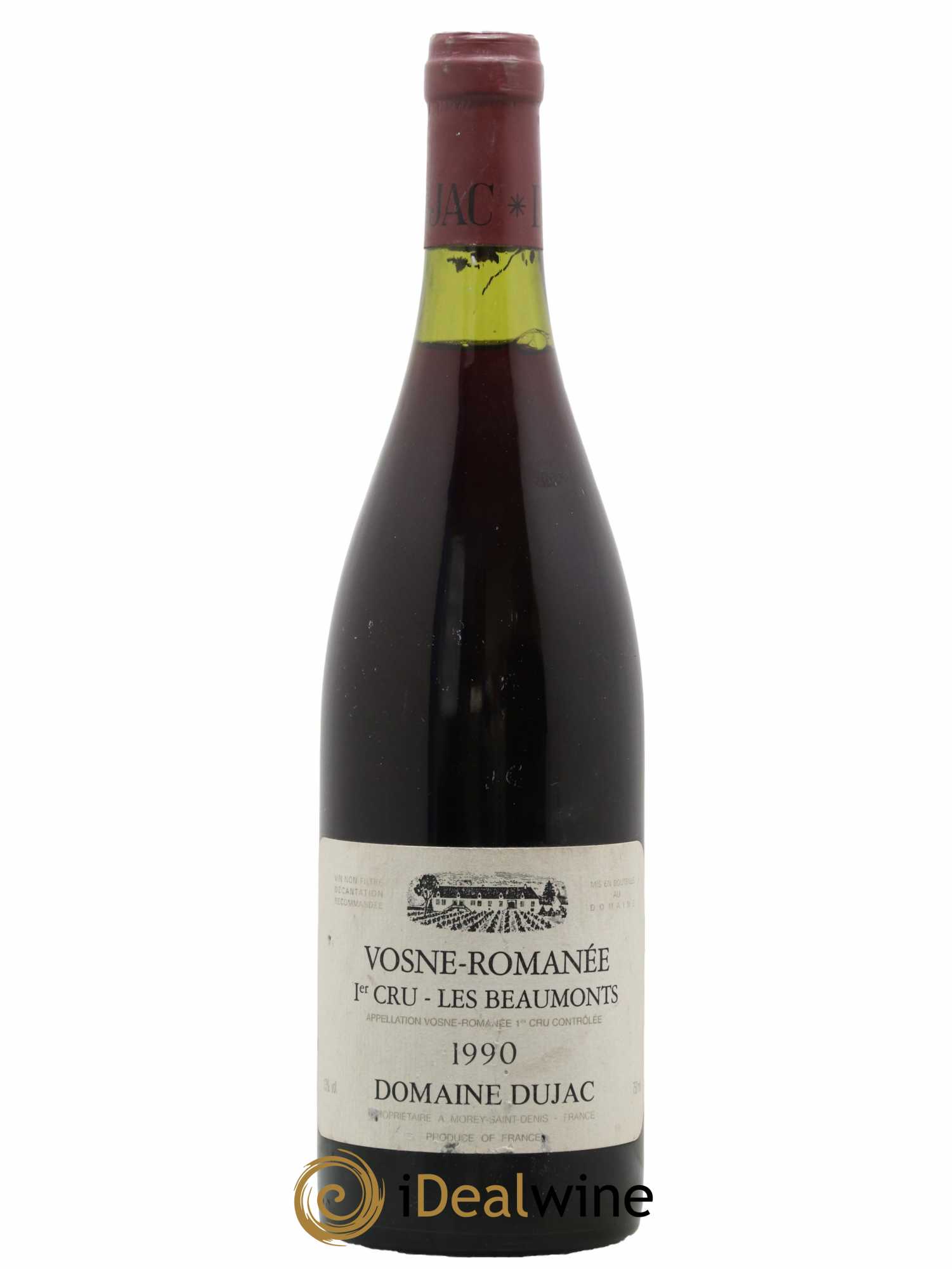 Vosne-Romanée 1er Cru Les Beaux Monts Dujac (Domaine) 1990 - Lot de 1 bouteille - 0